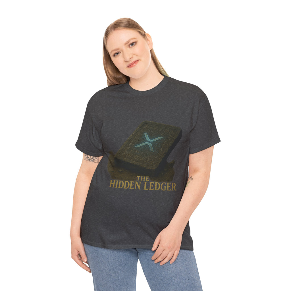 T-Shirt — "The Hidden Ledger" Crypto XRP Wallet Graphic Tee