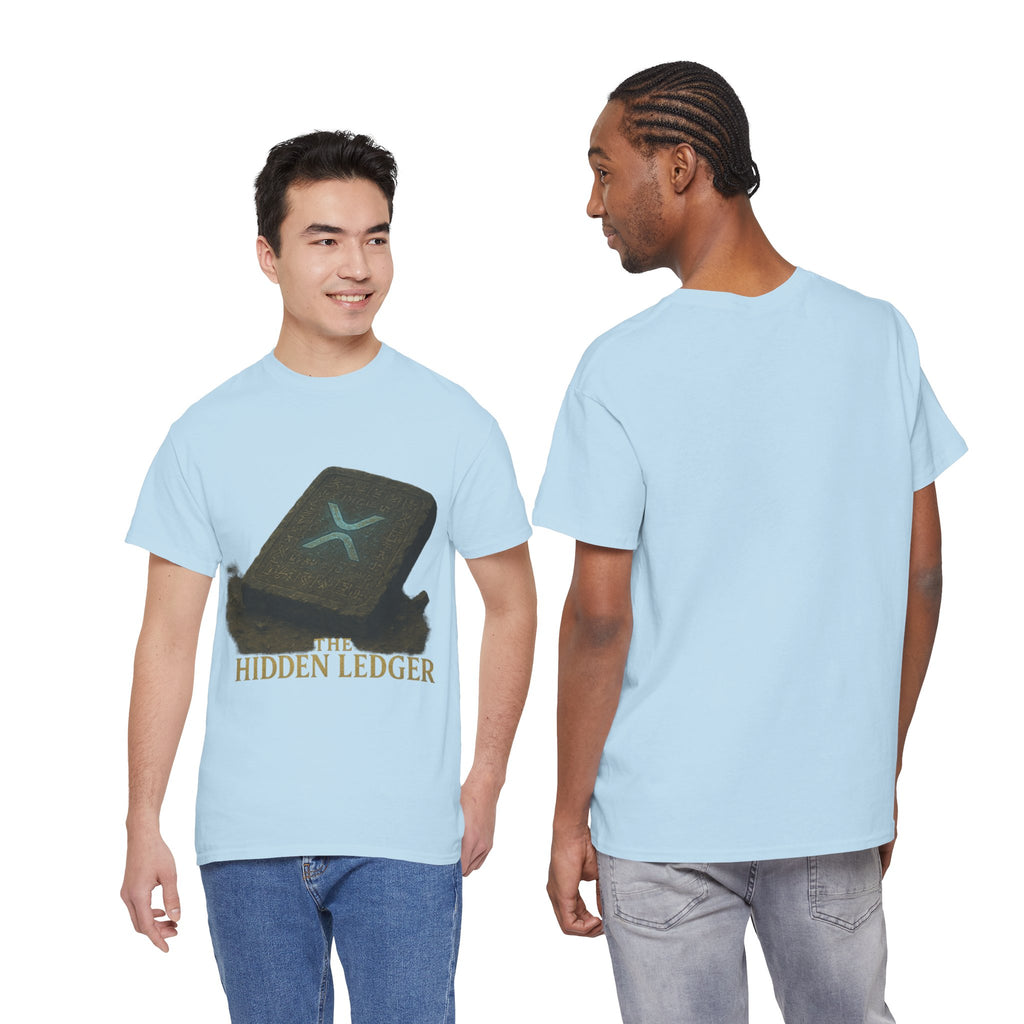 T-Shirt — "The Hidden Ledger" Crypto XRP Wallet Graphic Tee