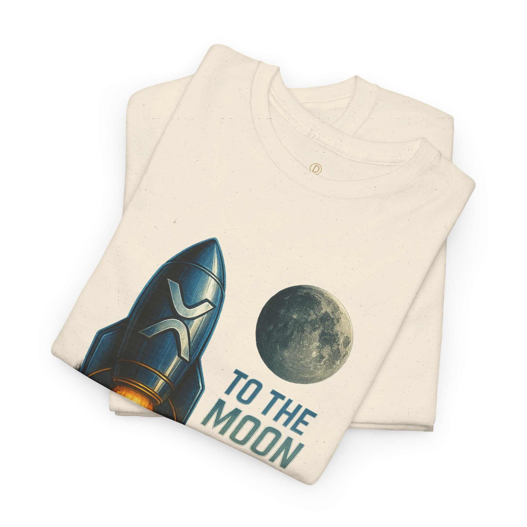 Rocket 'To the Moon' T-Shirt - Space Exploration Graphic Tee