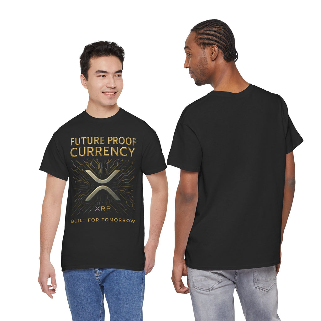 XRP 'Future Proof Currency' T-Shirt – Crypto Investor Tee