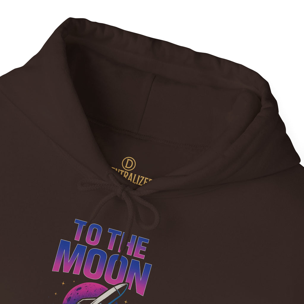XRP To The Moon Hoodie – Crypto Investor Sweatshirt