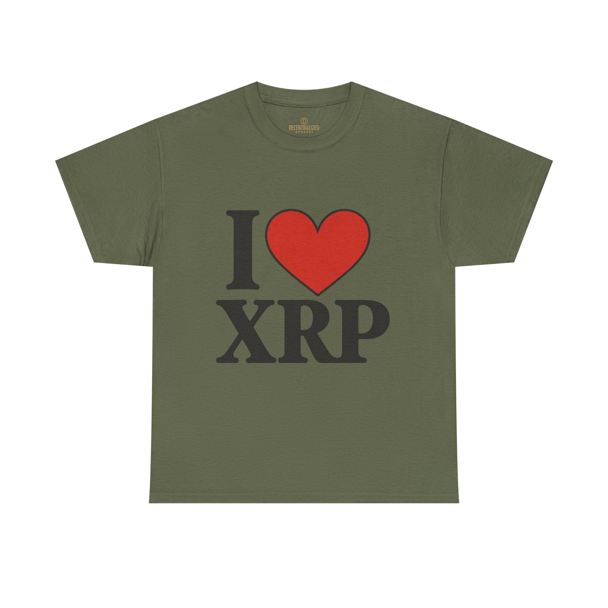 I  XRP T-Shirt — Crypto Enthusiast Ripple Tee