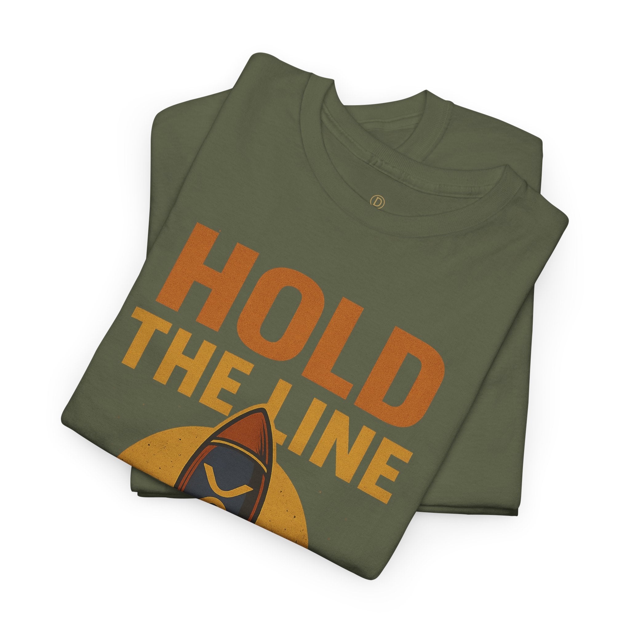 XRP Hold The Line Rocket Tee — Crypto Investor T‑Shirt