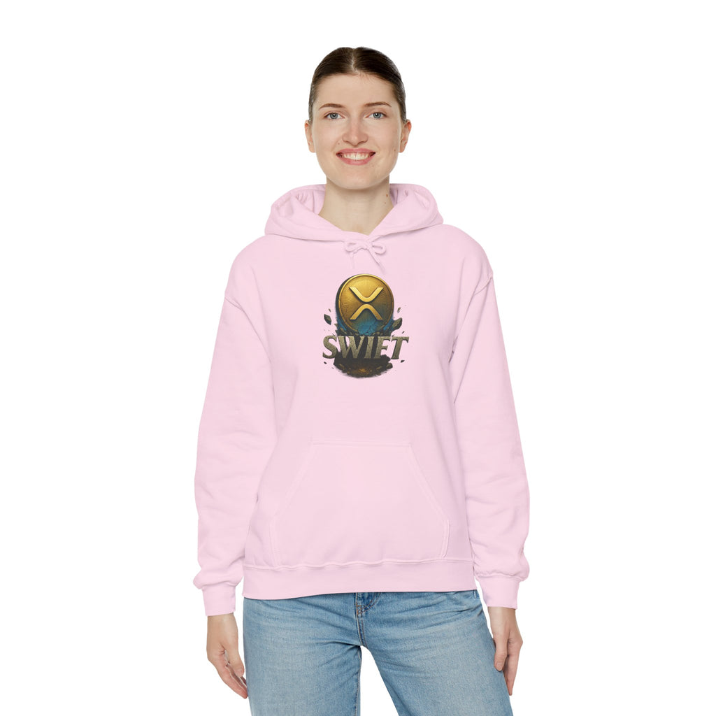 XRP Swell Hoodie — Crypto Ripple Logo Pullover