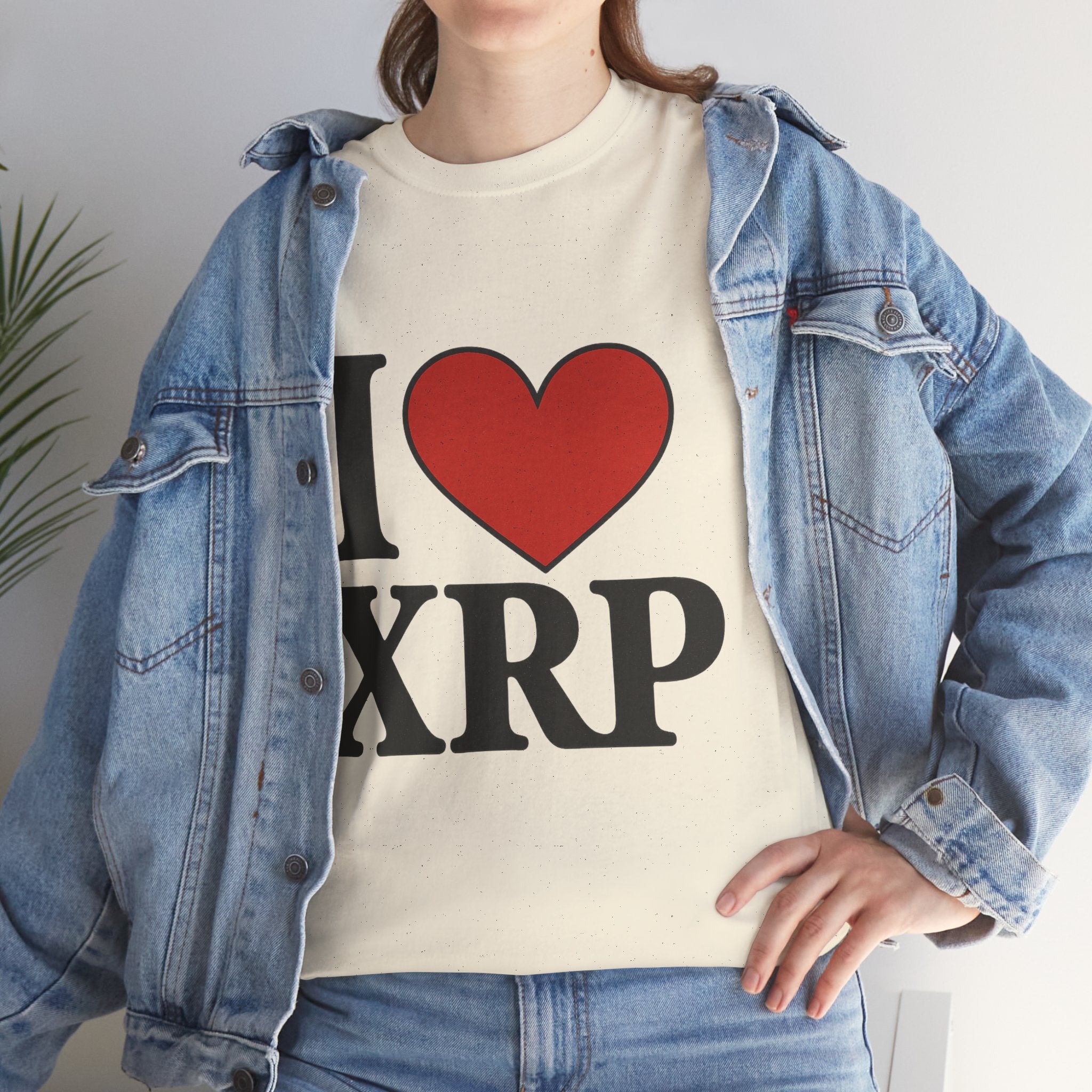 I  XRP T-Shirt — Crypto Enthusiast Ripple Tee