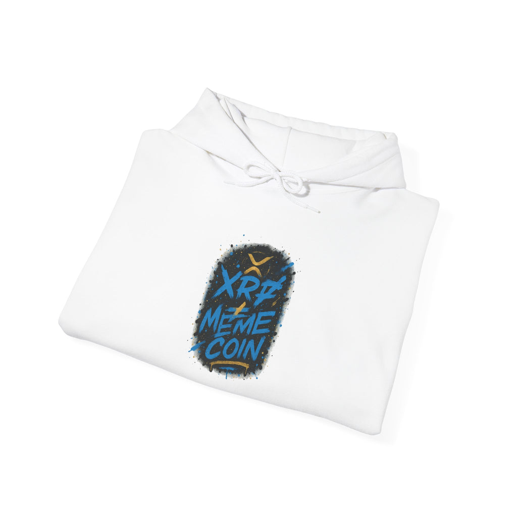 XRP Meme Coin Hoodie – Crypto Graffiti Logo Pullover