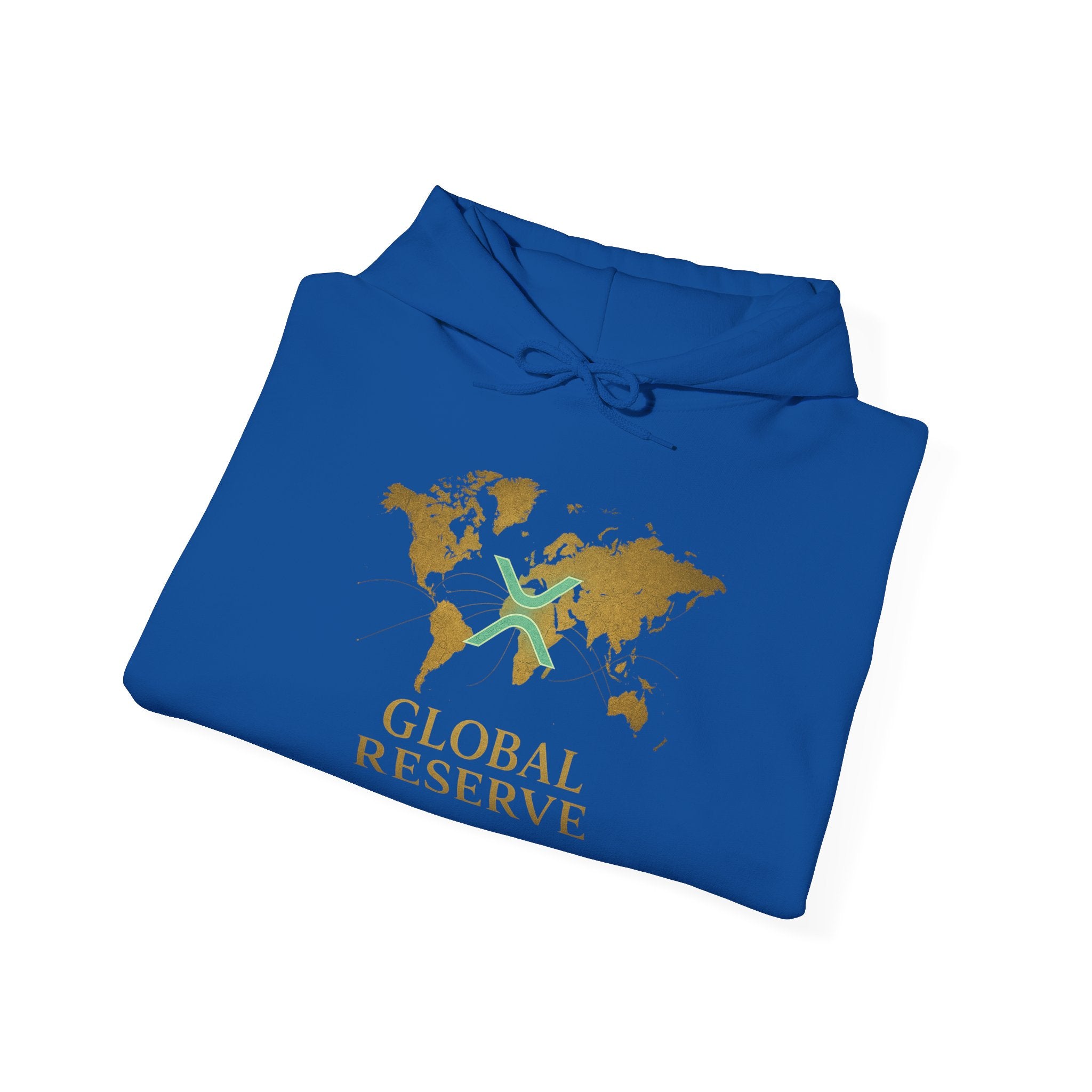 Global Reserve Hoodie — World Map Logo Pullover