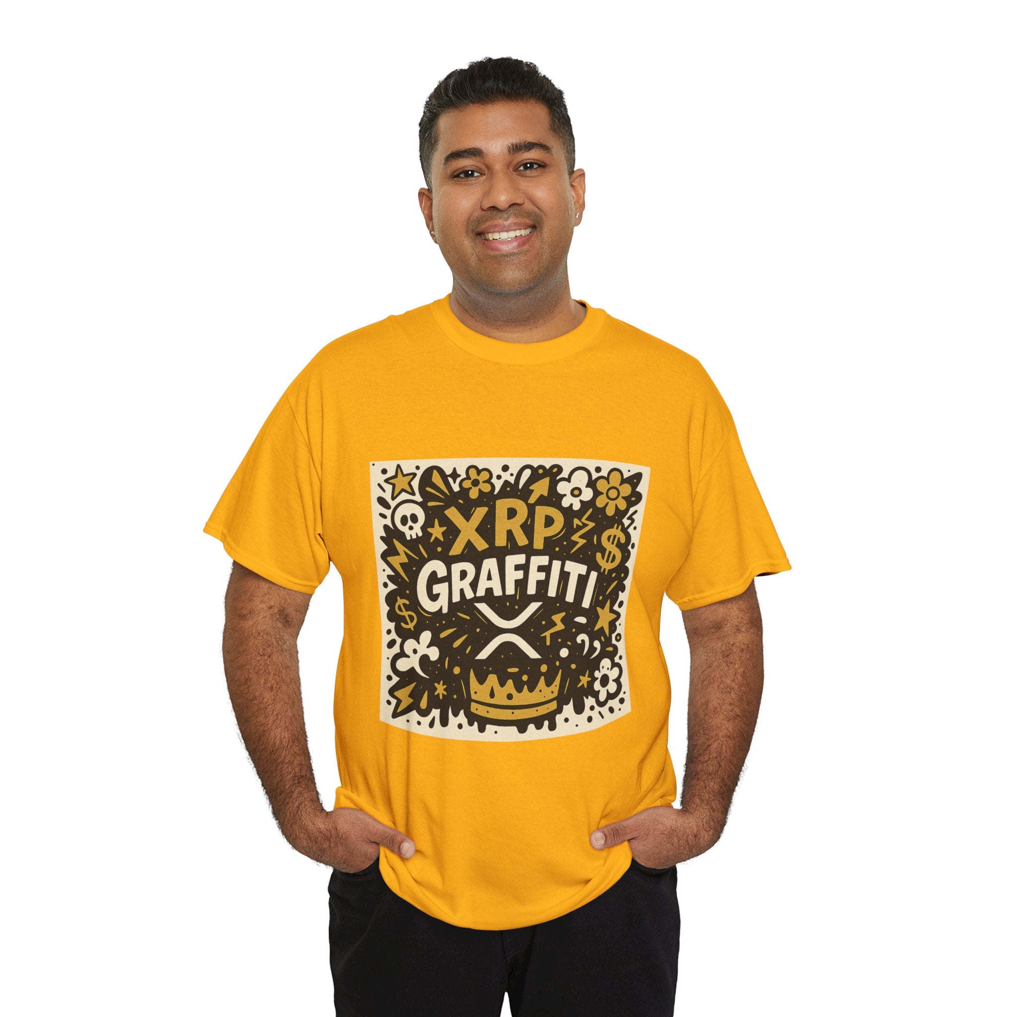 XRP Graffiti Tee — Crypto Street Art T-Shirt