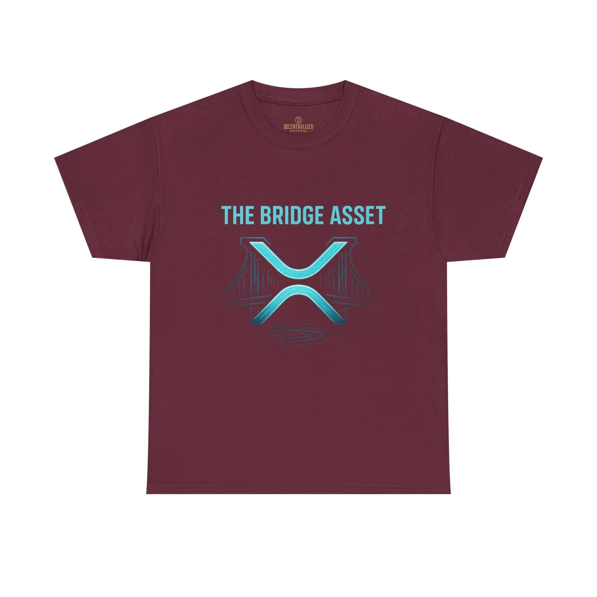 XRP 'The Bridge Asset' Graphic Tee — Crypto Ripple Logo Shirt