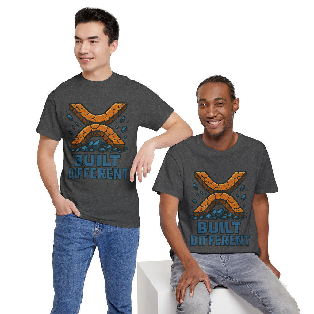Built Different T-Shirt — Rugged Crypto X Design Tee