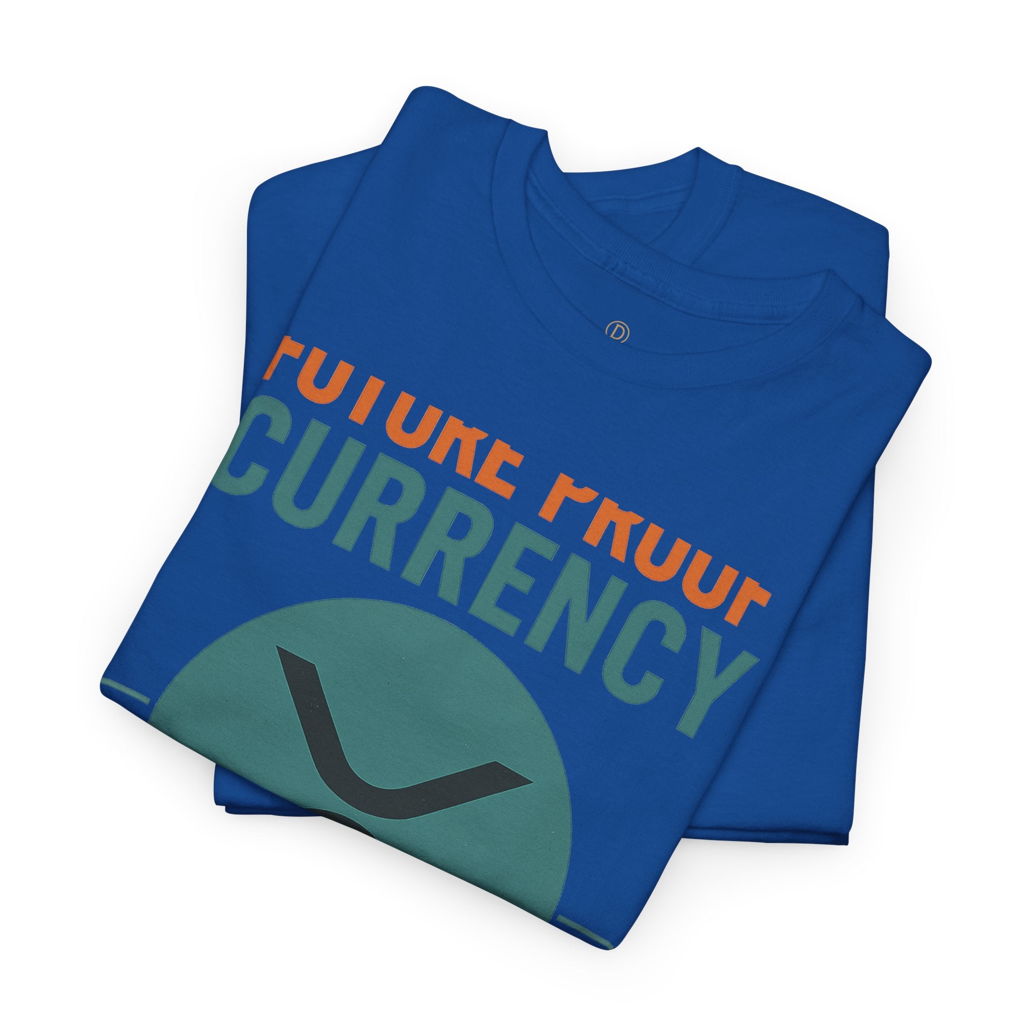 RIPPLE XRP 'Future Proof Currency' Graphic Tee — Crypto Retro Logo Shirt