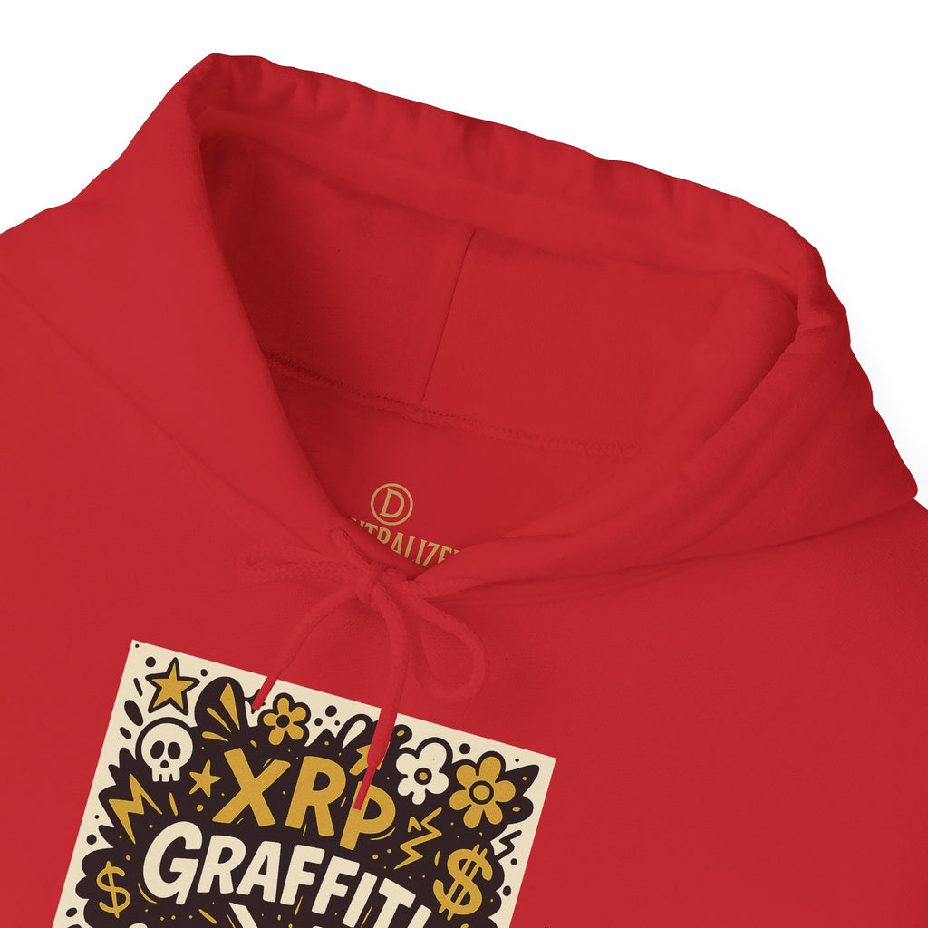 XRP Graffiti Hoodie – Street Art Crypto Sweatshirt