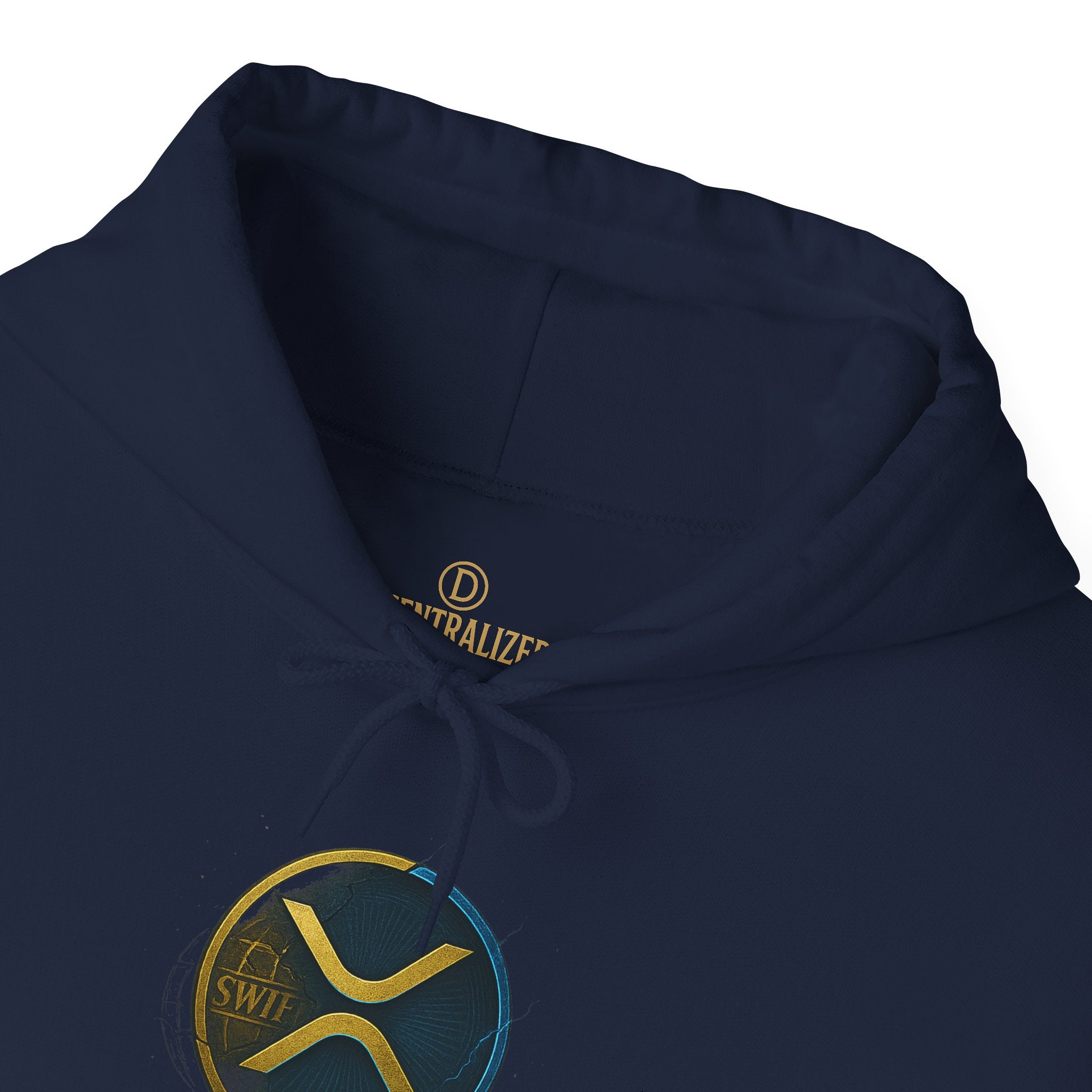 Crypto Logo Hoodie — "Replaces Swift" Ripples Design