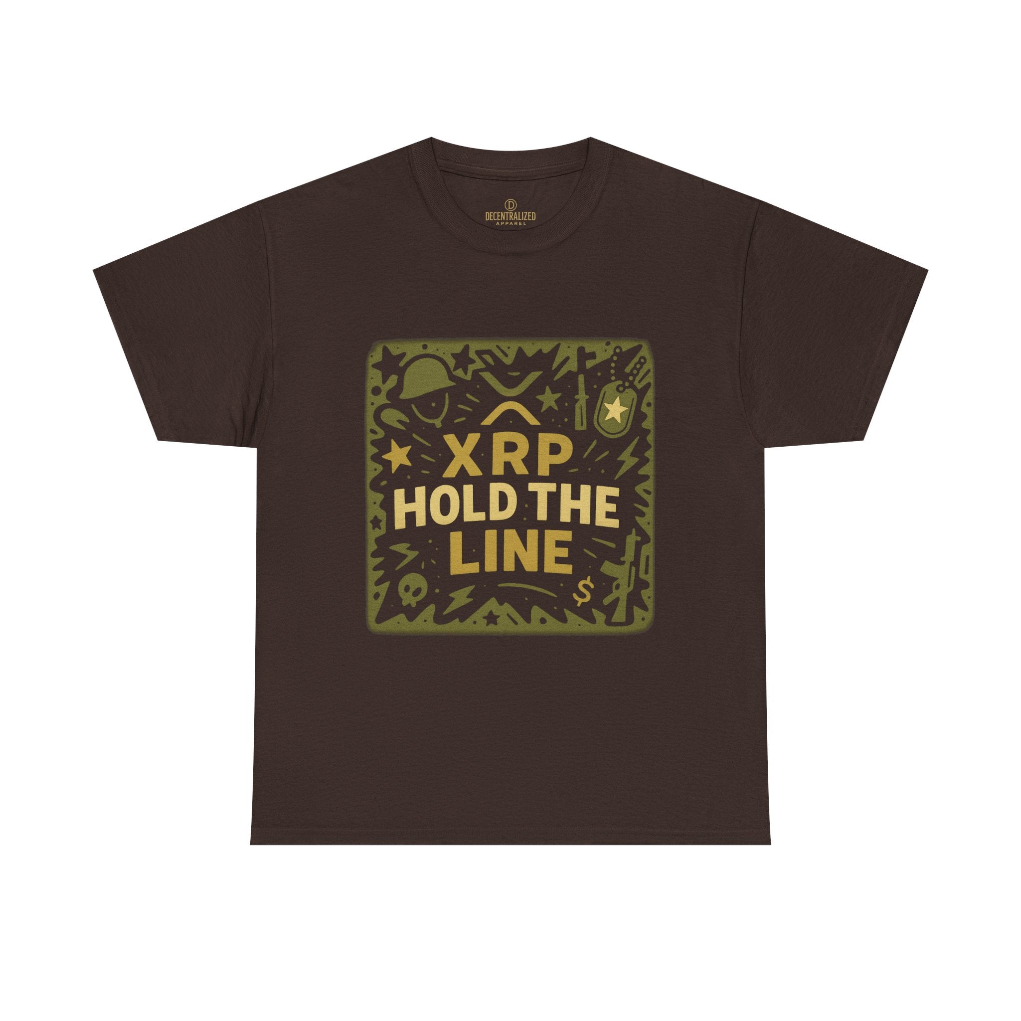 T-Shirt — XRP Hold The Line Crypto Graphic Tee
