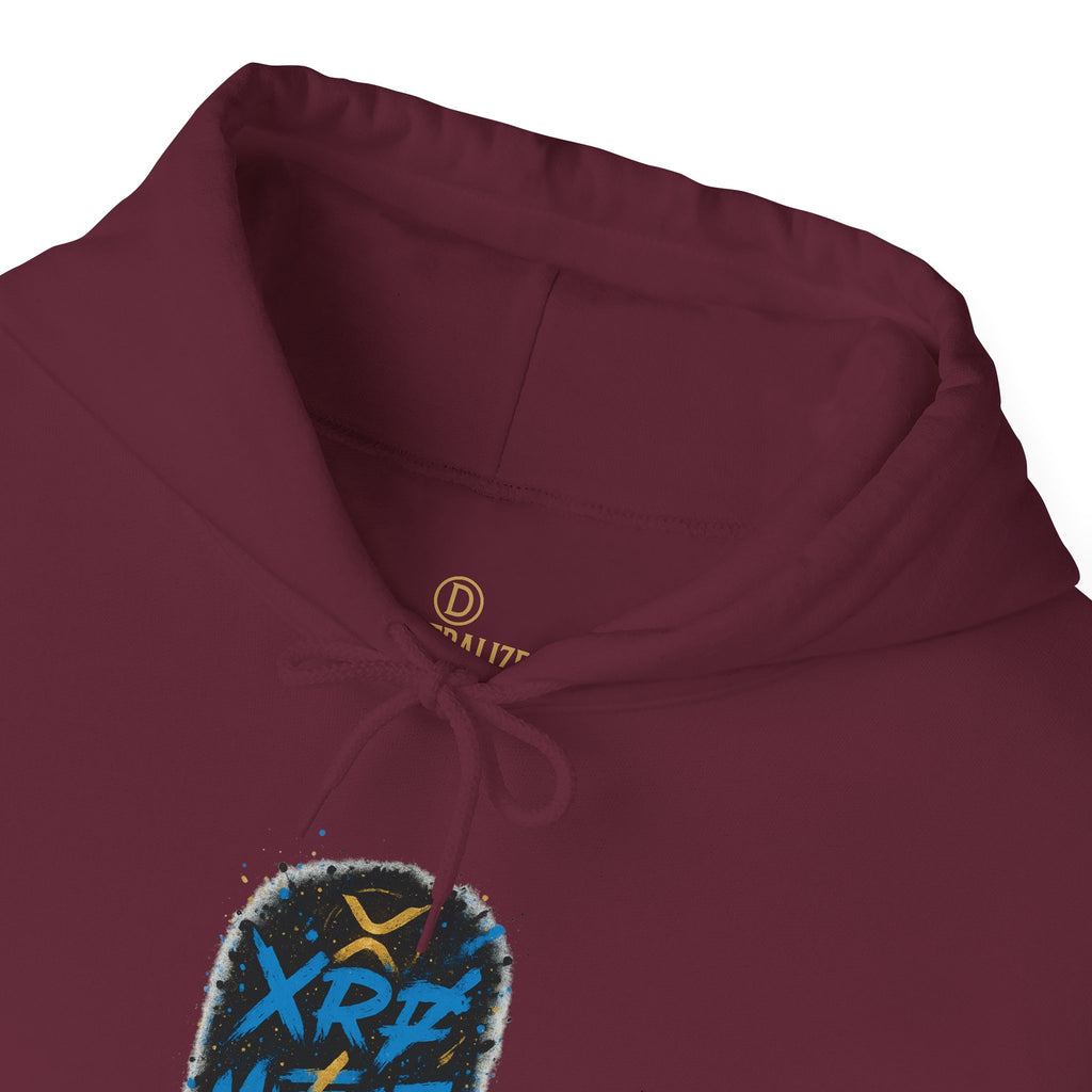 XRP Meme Coin Hoodie – Crypto Graffiti Logo Pullover