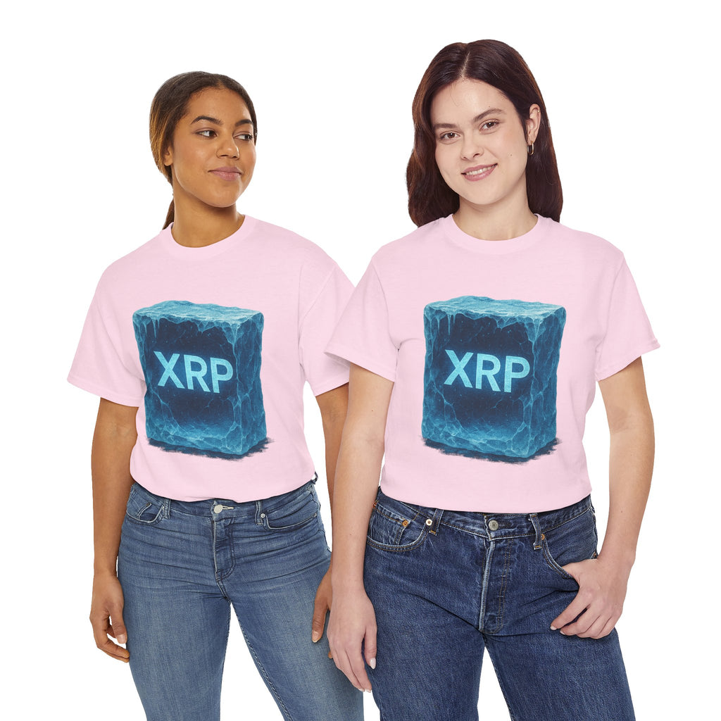 XRP Ice Block Tee — Crypto Ripple Logo T-Shirt