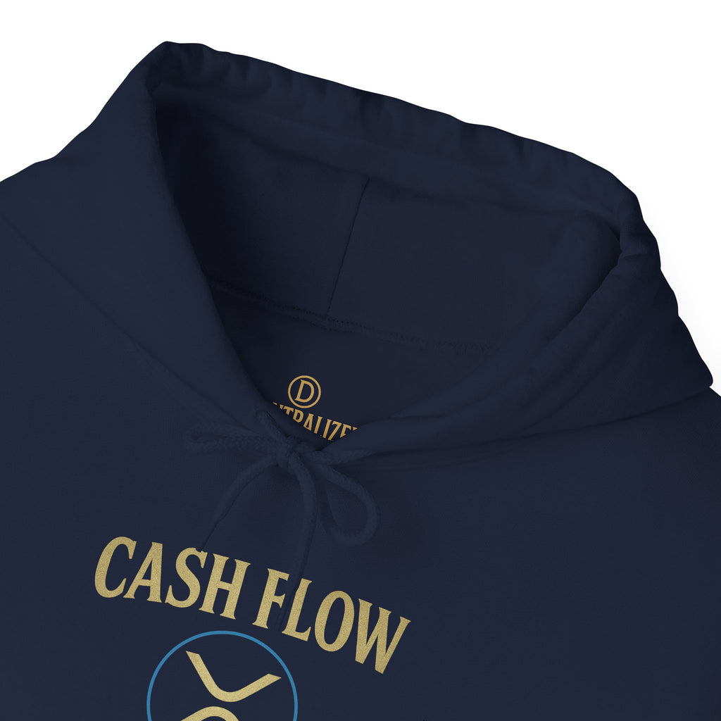 Cash Flow Division Hoodie — Minimalist Finance Logo Pullover