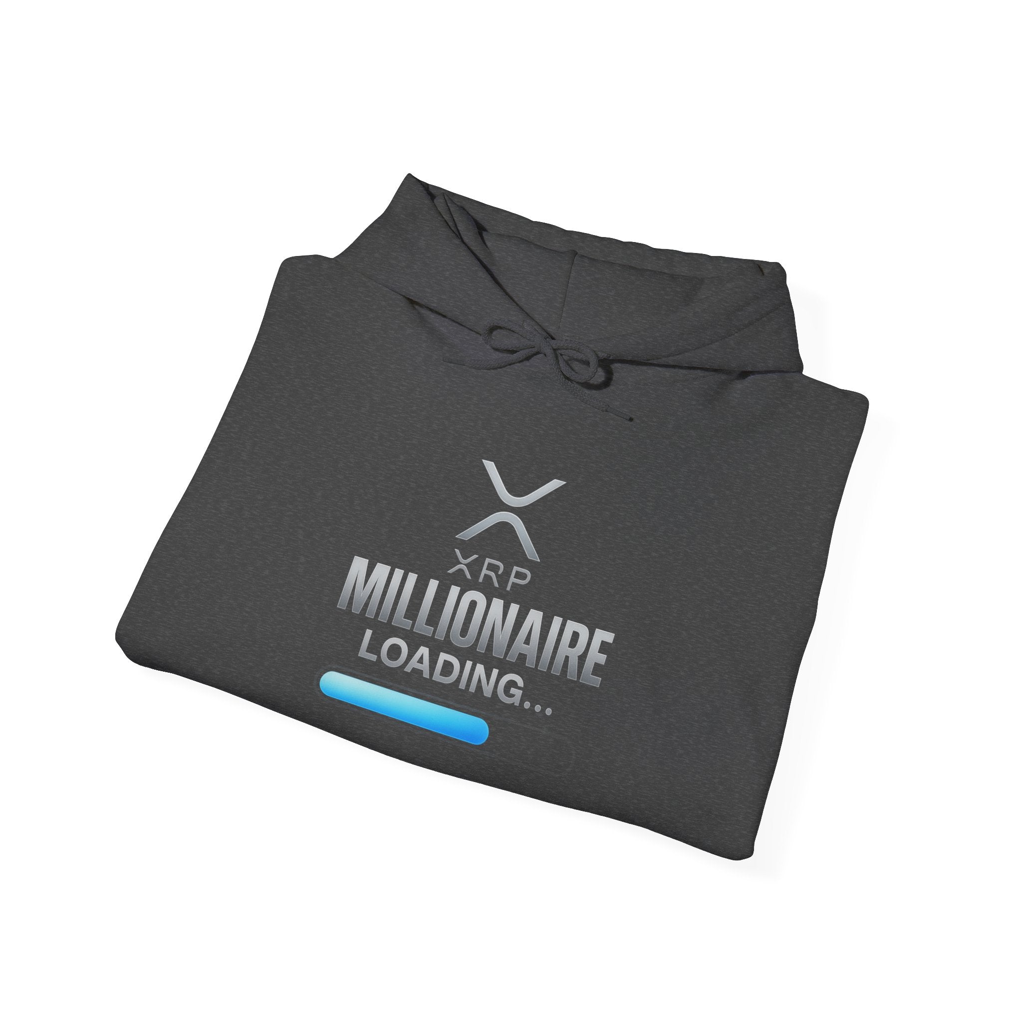 Milllionaire Loading Hoodie – Crypto XRP Progress Bar Sweatshirt