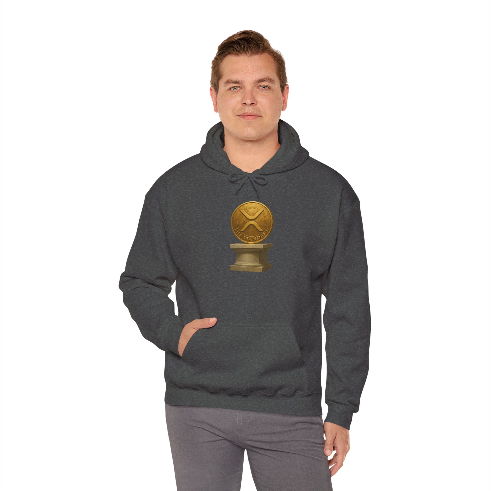Golden Trophy Hoodie – Vintage Award Emblem Pullover