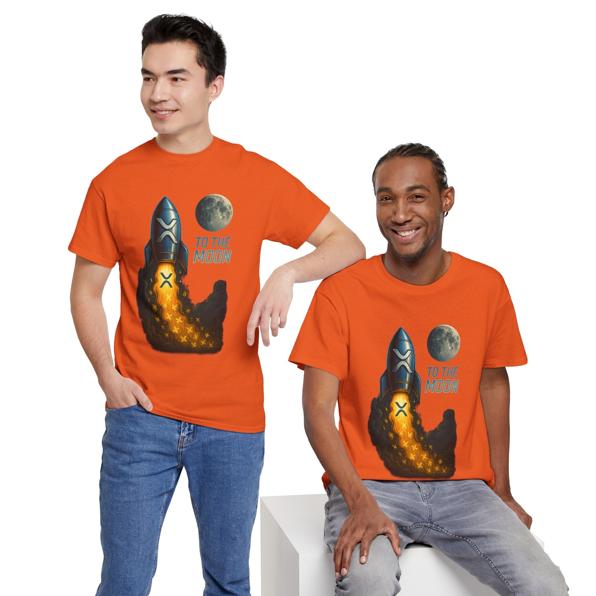 Rocket 'To the Moon' T-Shirt - Space Exploration Graphic Tee
