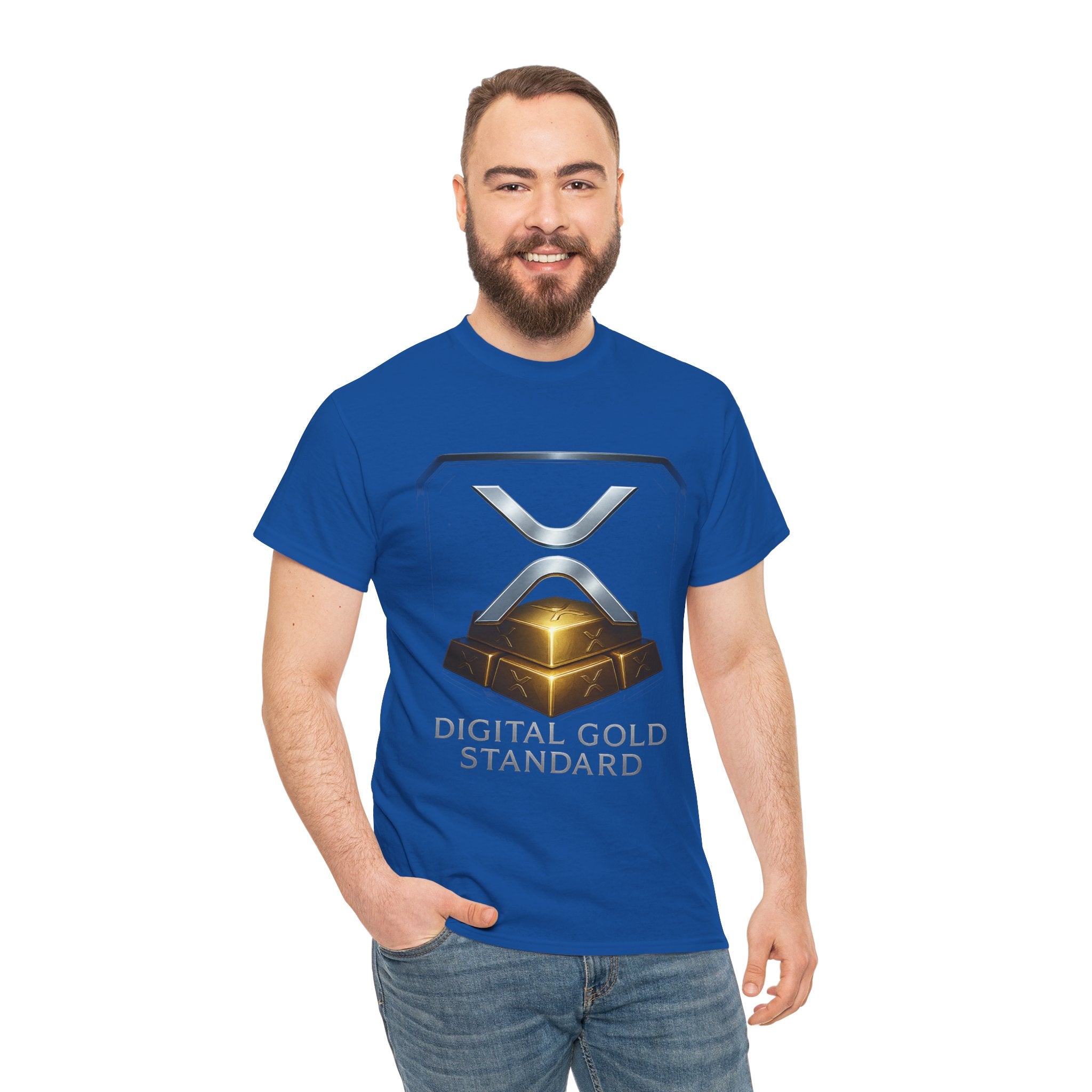 XRP 'Digital Gold Standard' Tee — Cryptocurrency Logo Shirt
