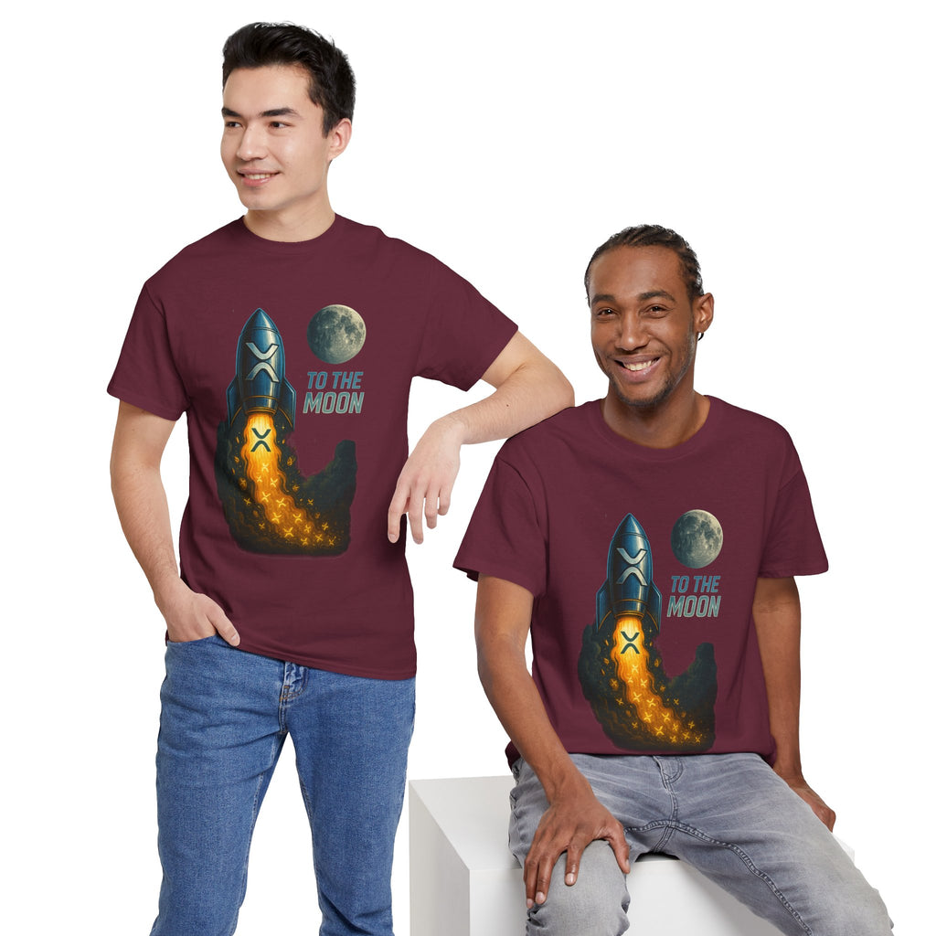 Rocket 'To the Moon' T-Shirt - Space Exploration Graphic Tee