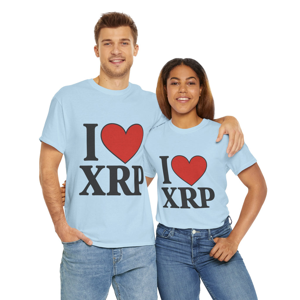 I  XRP T-Shirt — Crypto Enthusiast Ripple Tee