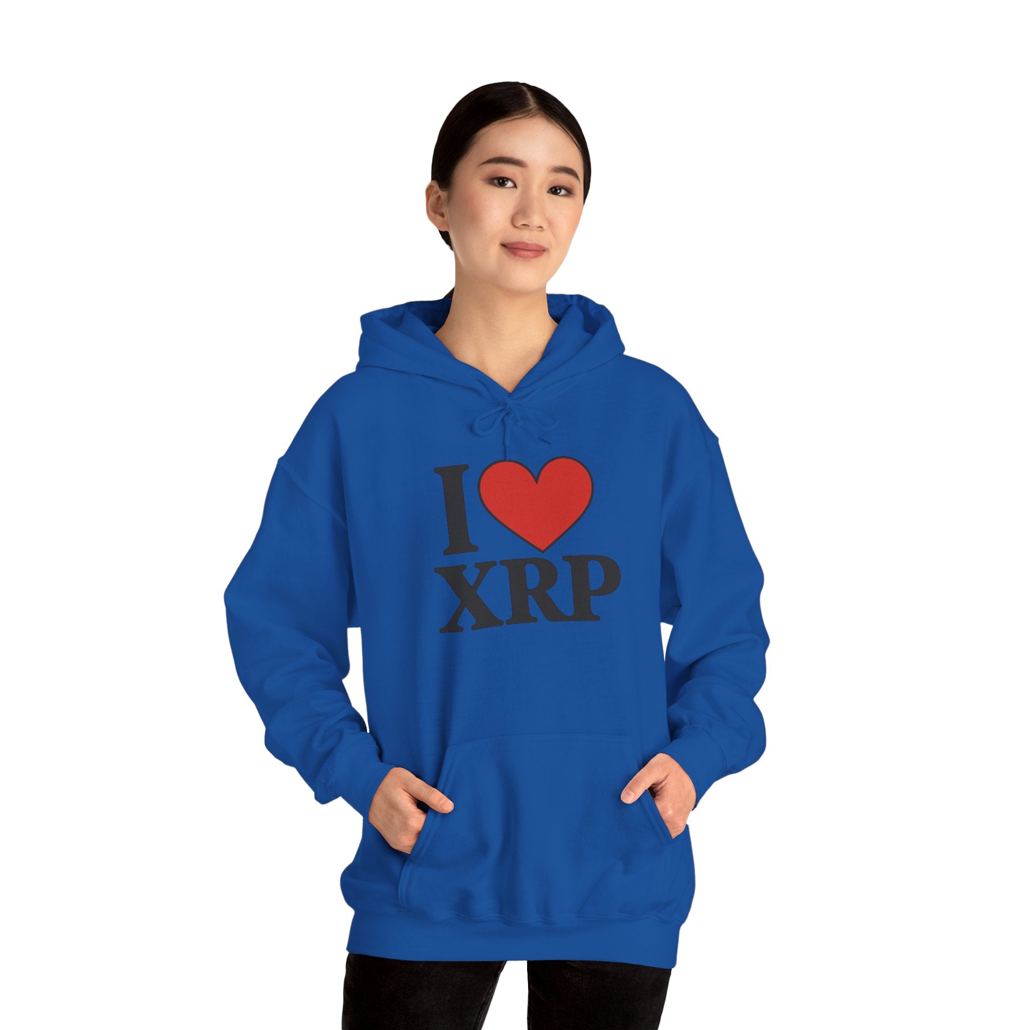 I  XRP Hoodie — Crypto Enthusiast Ripple Sweatshirt