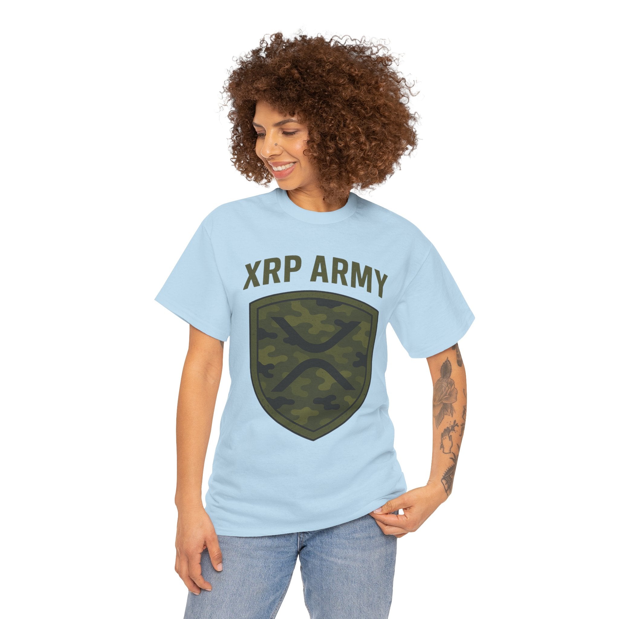 XRP Army Camo Shield T-Shirt