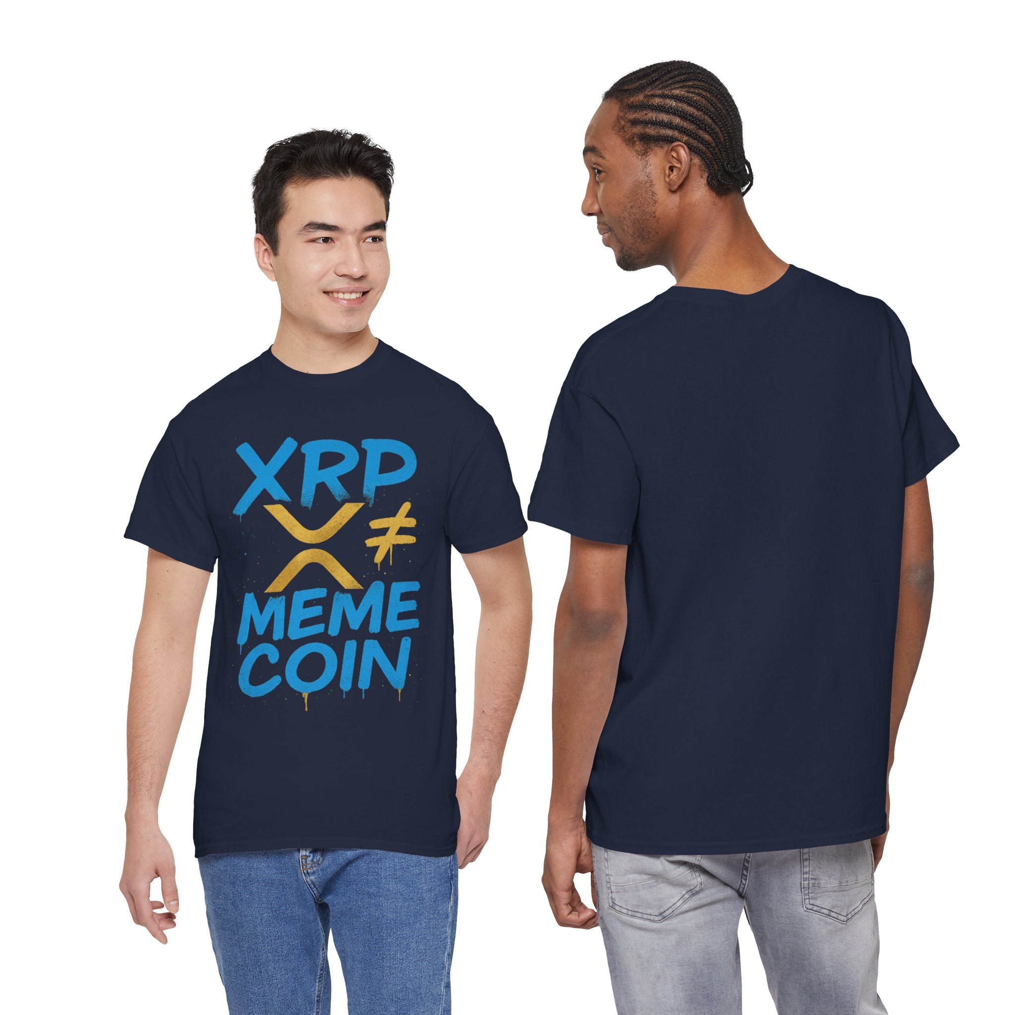 XRP ≠ Meme Coin T‑Shirt — Crypto Advocate Graphic Tee