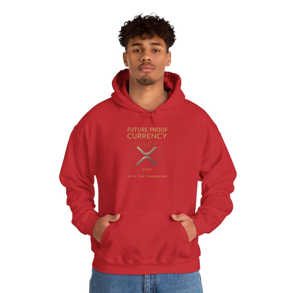 Future Proof Currency Hoodie – XRP Logo Crypto Sweatshirt