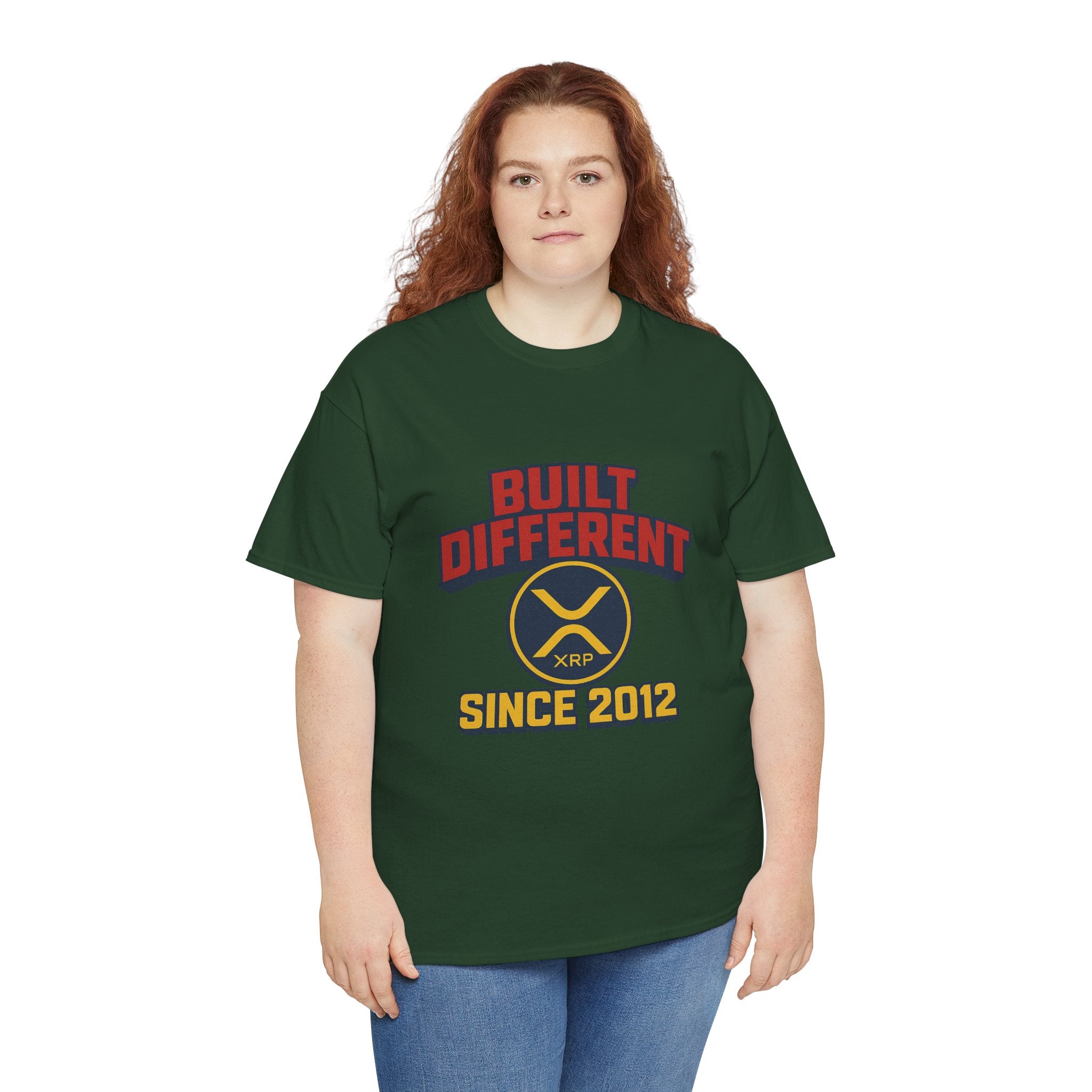 Built Different Since 2012 T-Shirt – Retro XRP Logo Tee