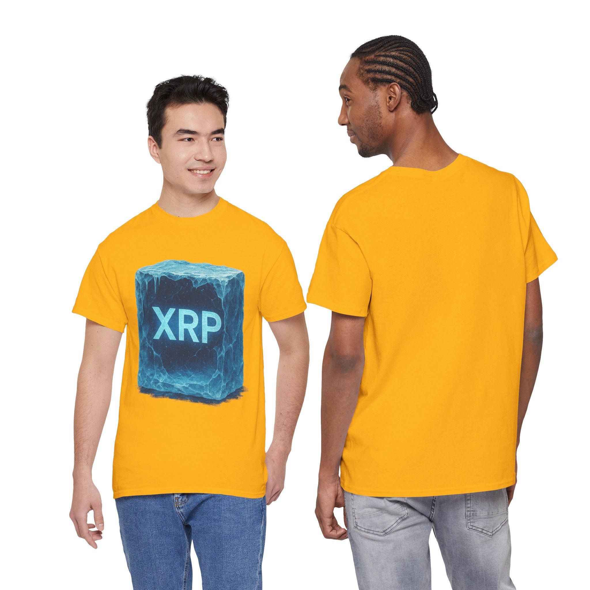 XRP Ice Block Tee — Crypto Ripple Logo T-Shirt