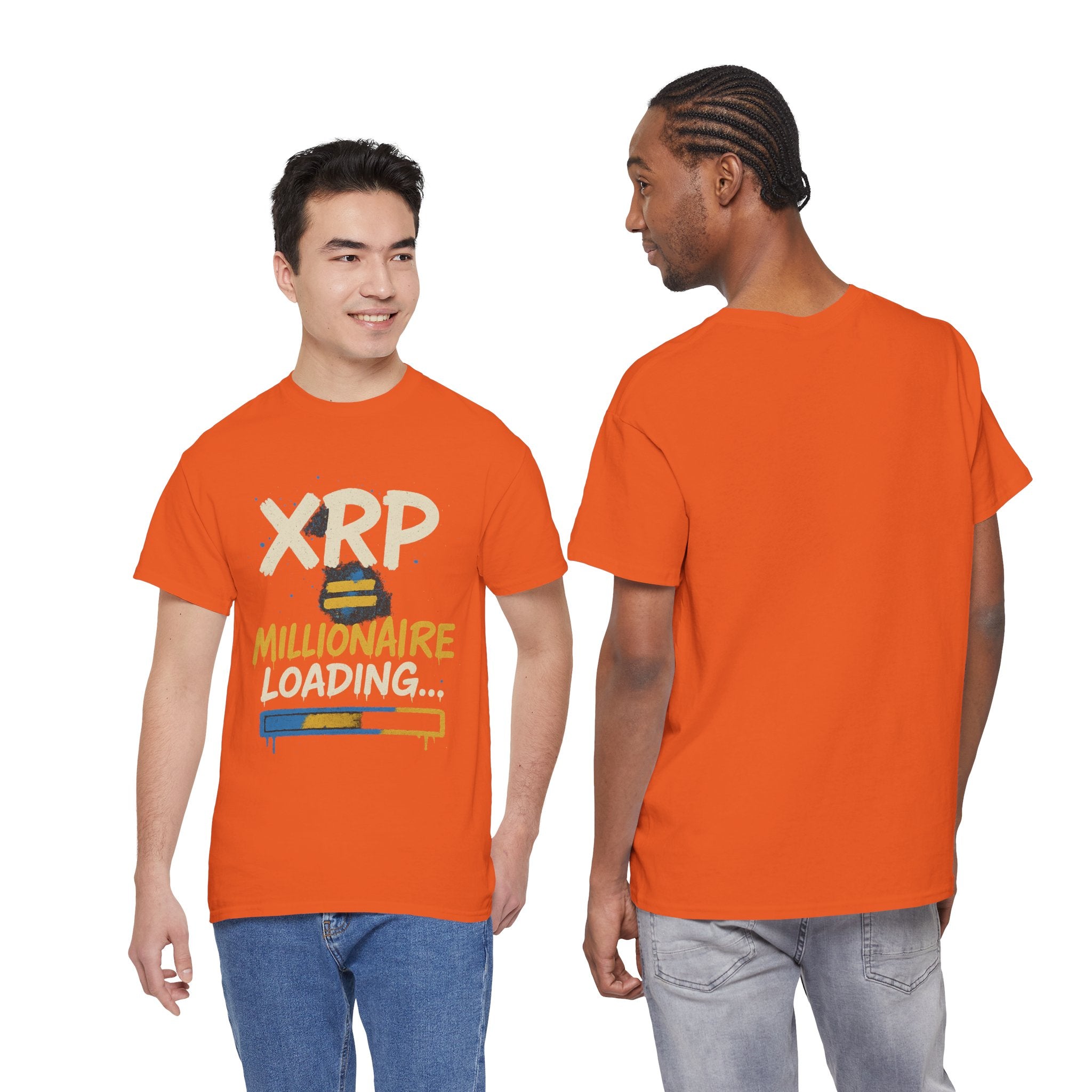 XRP Millionaire Loading T-Shirt — Crypto Investor Progress Tee