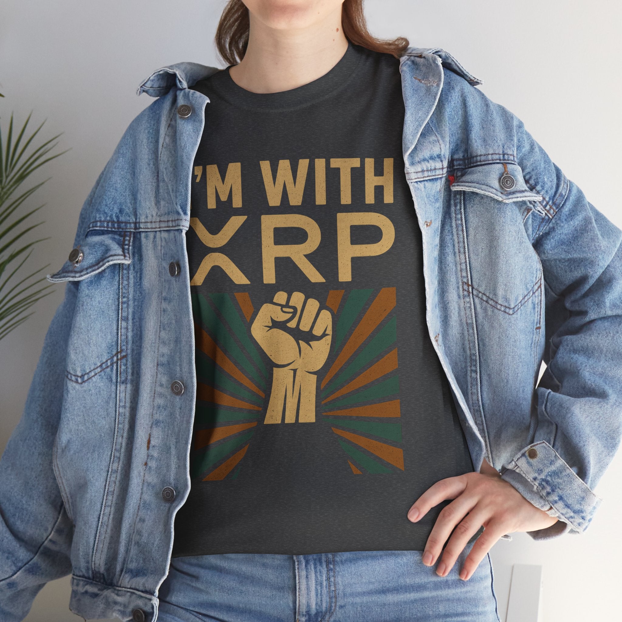 I'm With XRP Graphic Tee – Crypto Supporter Shirt