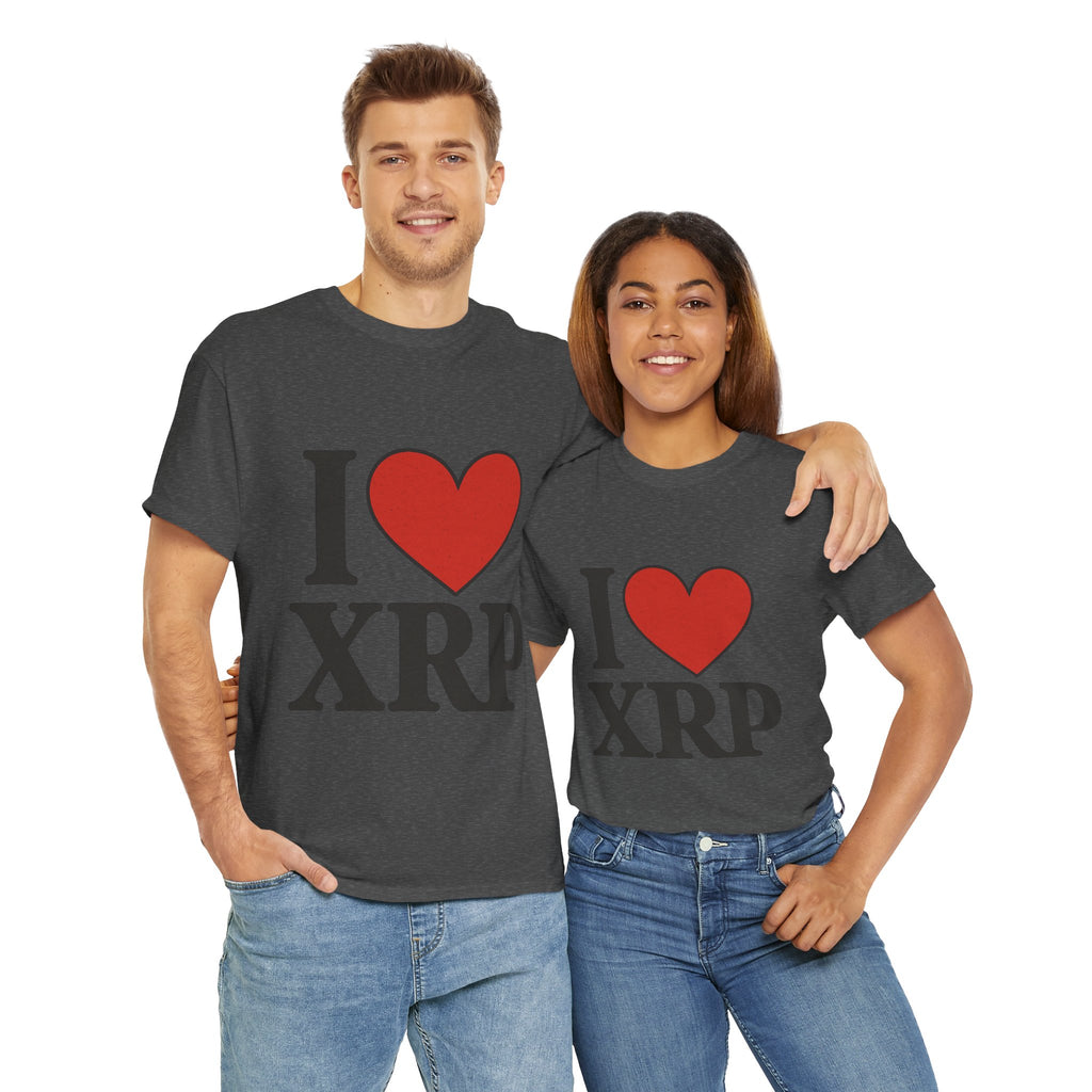 I  XRP T-Shirt — Crypto Enthusiast Ripple Tee
