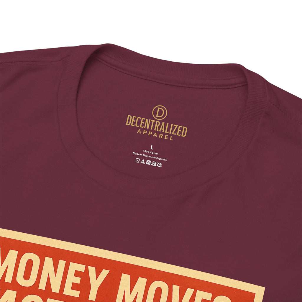 XRP 'Money Moves Faster Now' Racing Tee — Crypto Enthusiast T-Shirt