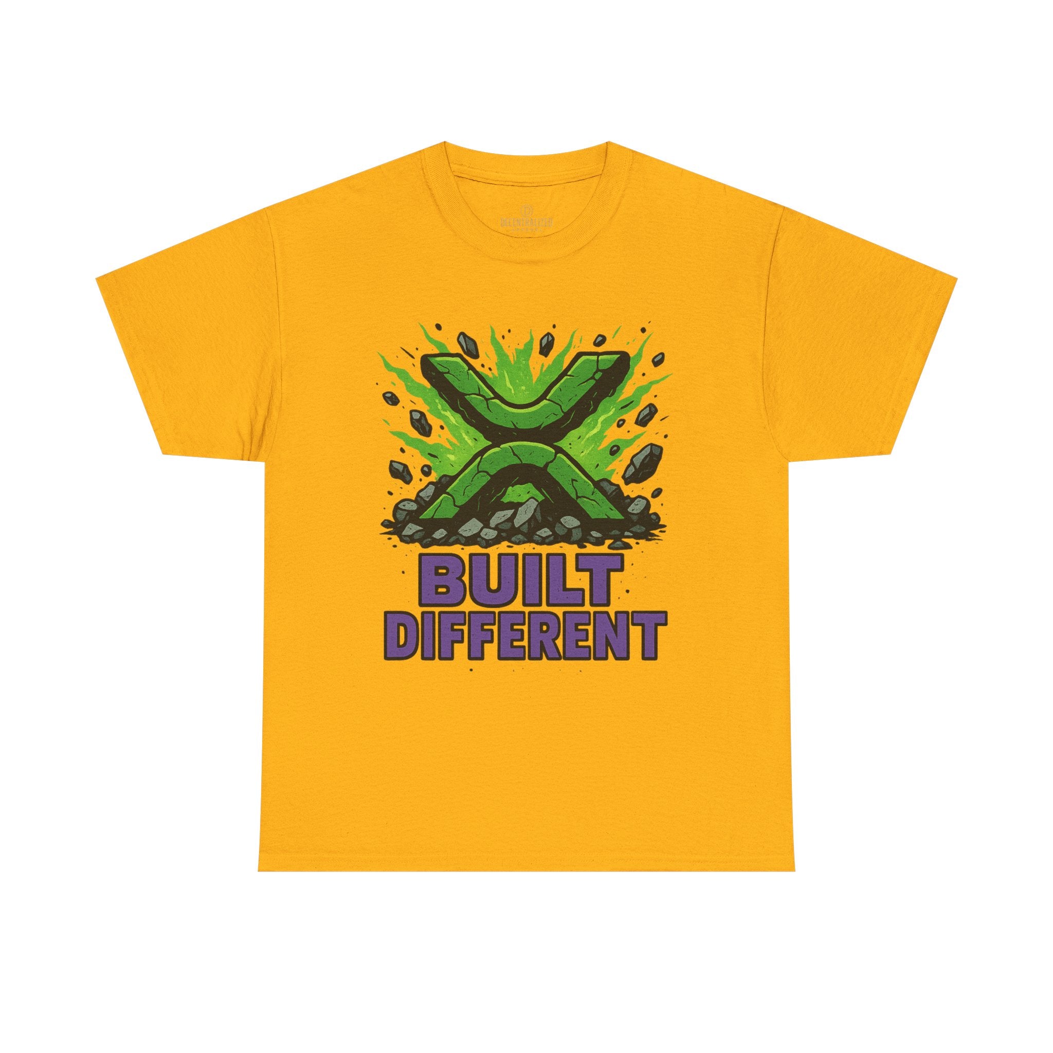 Built Different T-Shirt — Green Gamer Logo Tee