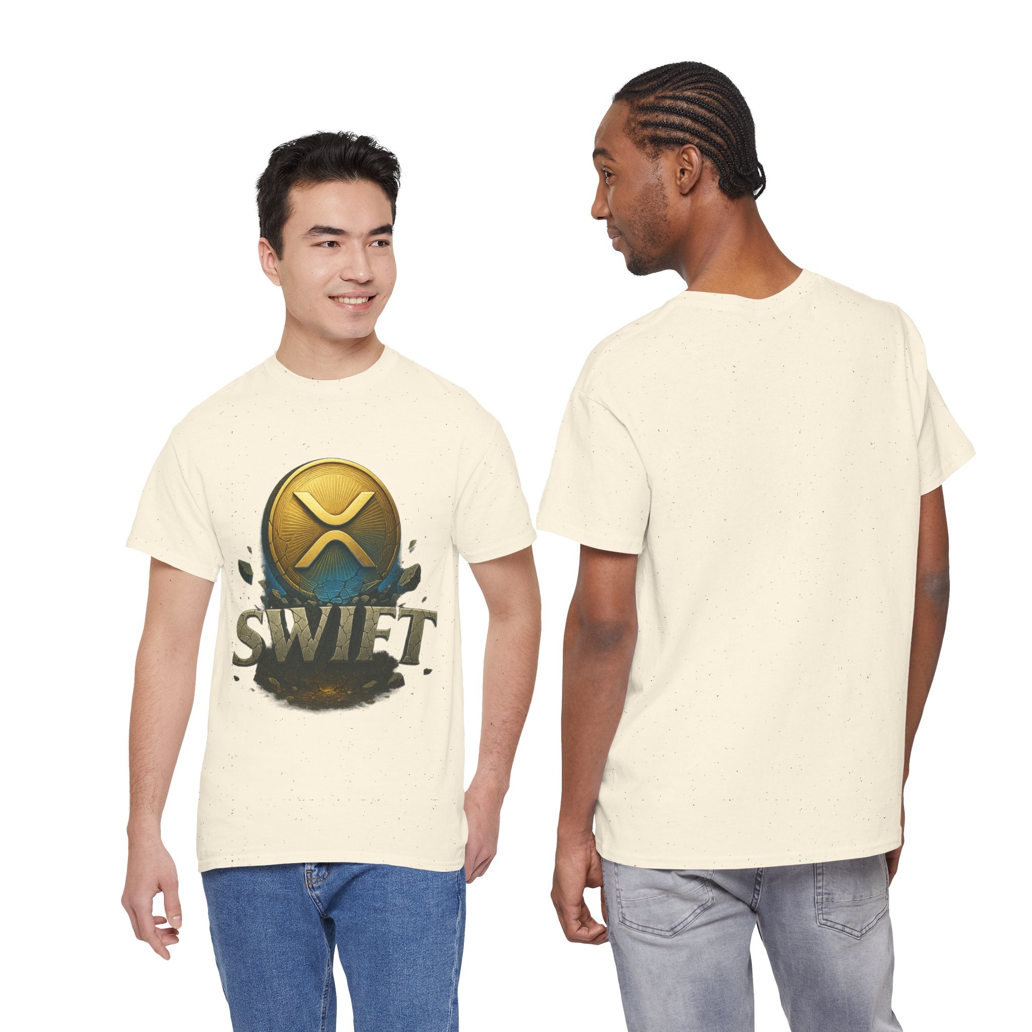 XRP Swift Cryptocurrency T‑Shirt — Ripple Coin Logo Graphic Tee