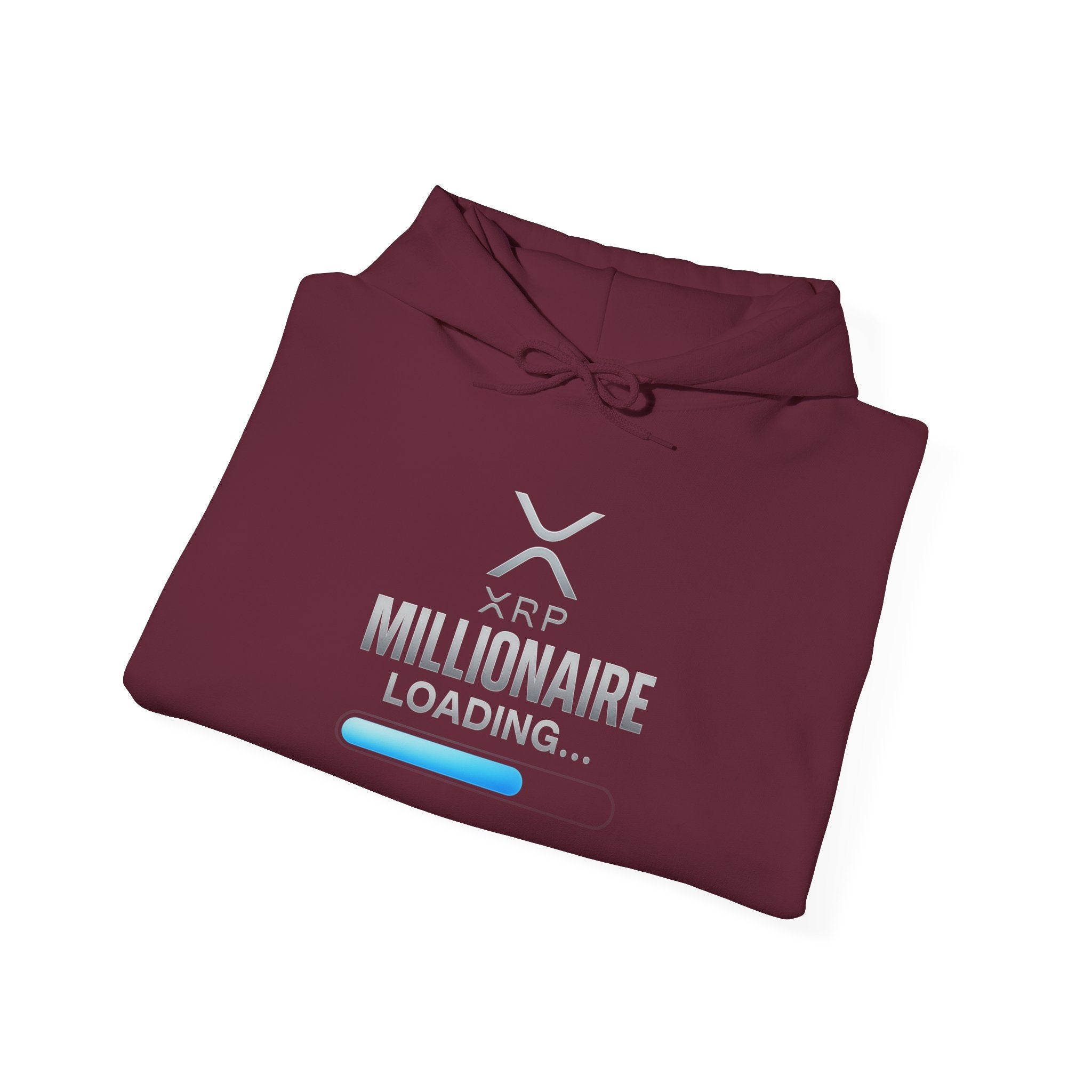 Milllionaire Loading Hoodie – Crypto XRP Progress Bar Sweatshirt