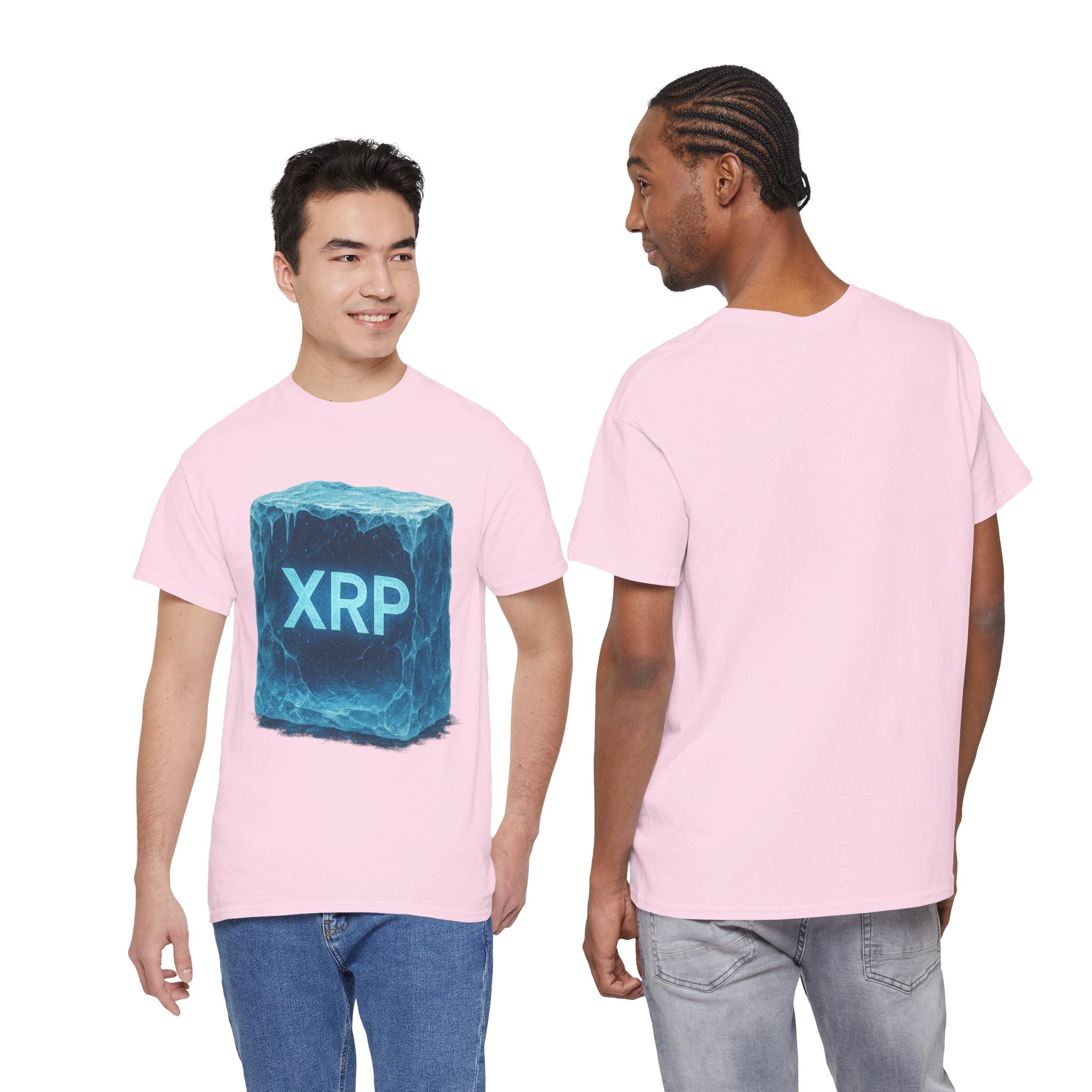 XRP Ice Block Tee — Crypto Ripple Logo T-Shirt