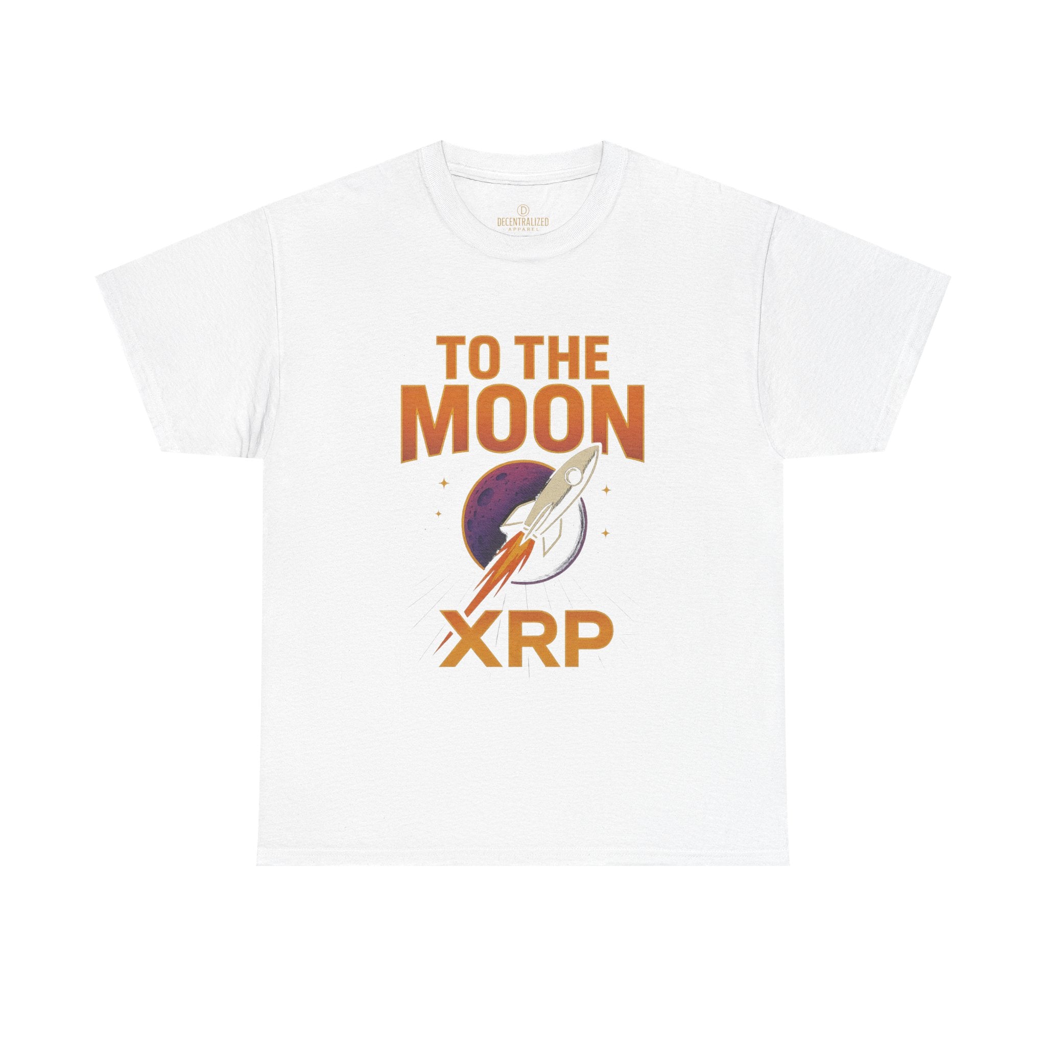 XRP To The Moon Tee — Cryptocurrency Investor Rocket Shirt