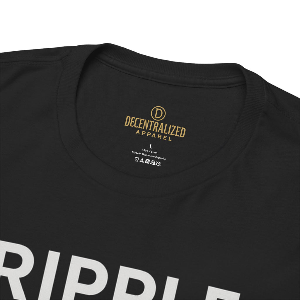 Ripple Effect XRP Tee — Minimal Cryptocurrency Logo T-Shirt