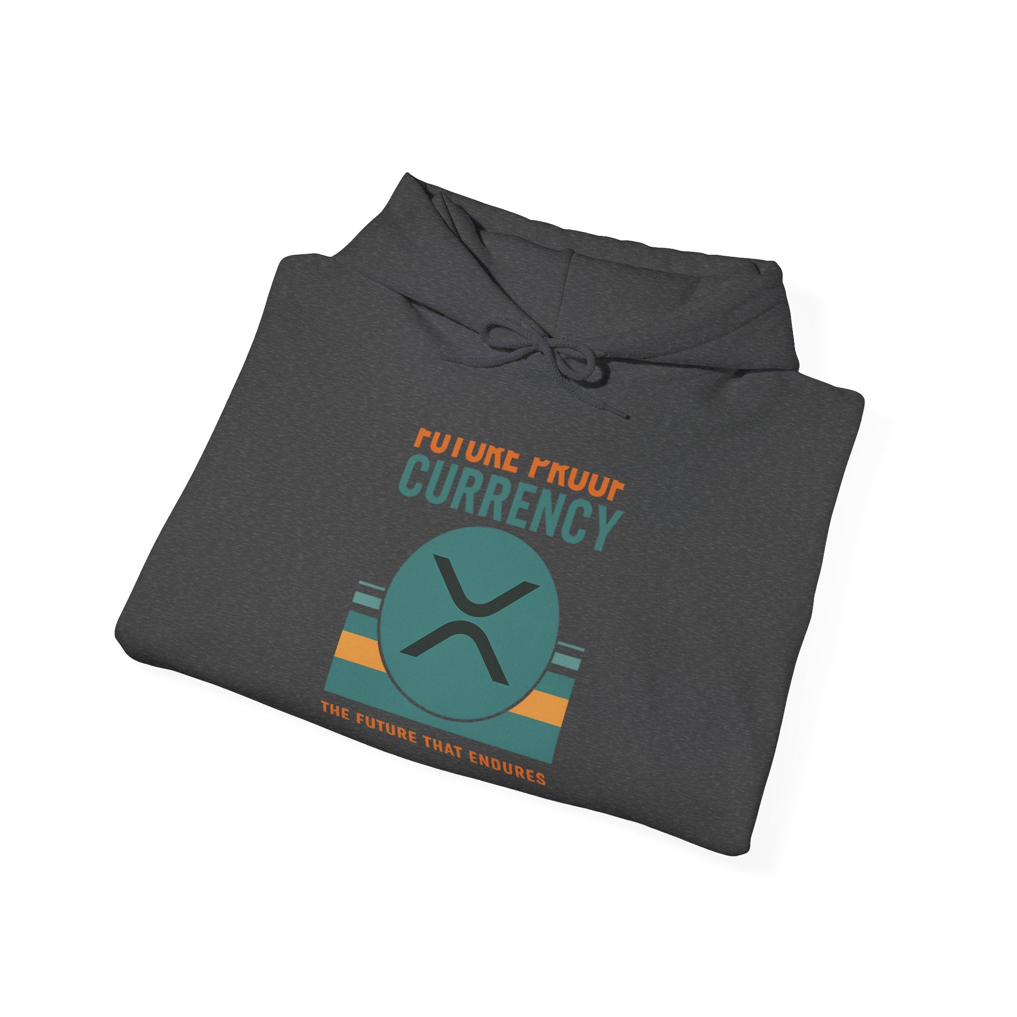 Ripple Crypto Hoodie – “Future Proof Currency” Retro Logo Sweatshirt