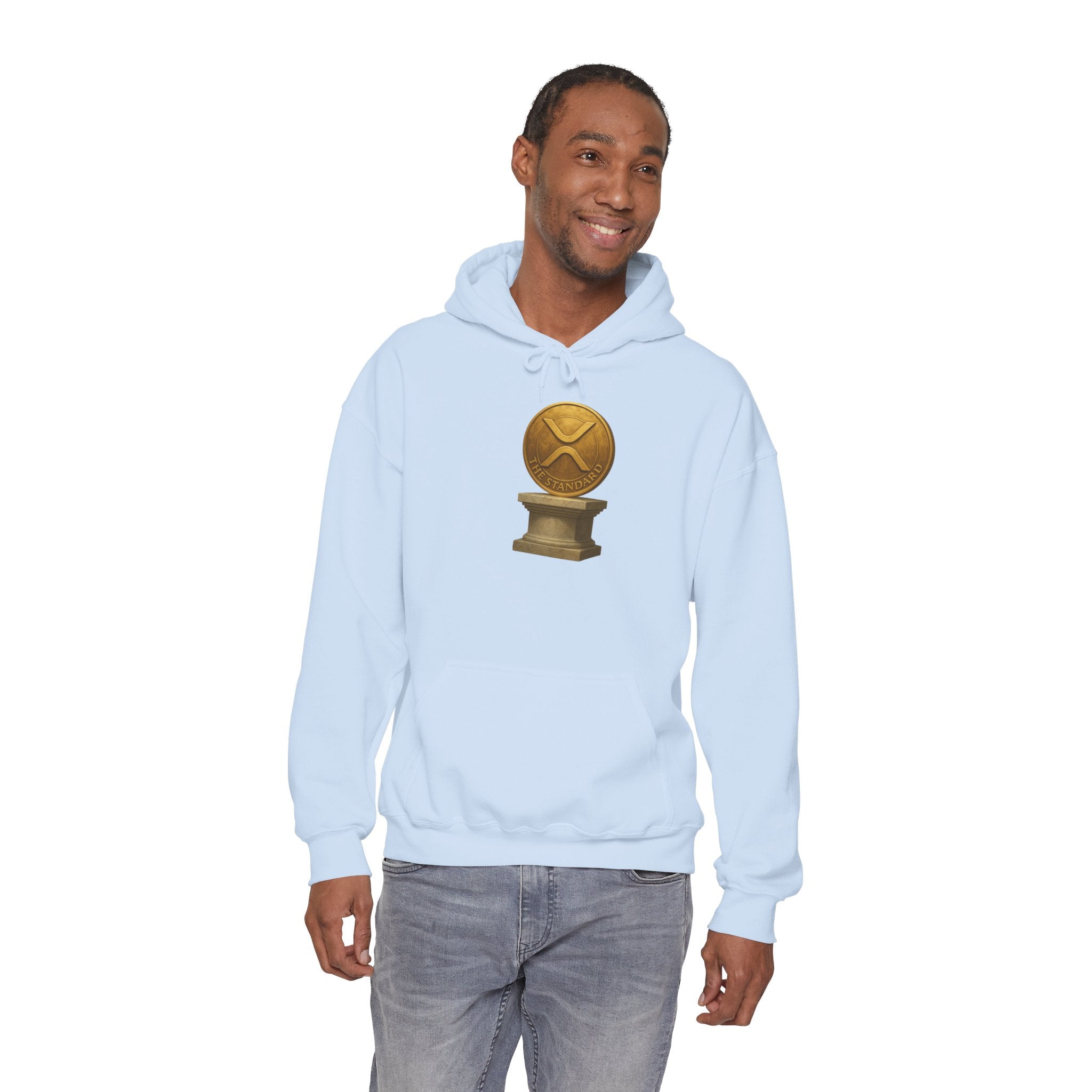 Golden Trophy Hoodie – Vintage Award Emblem Pullover