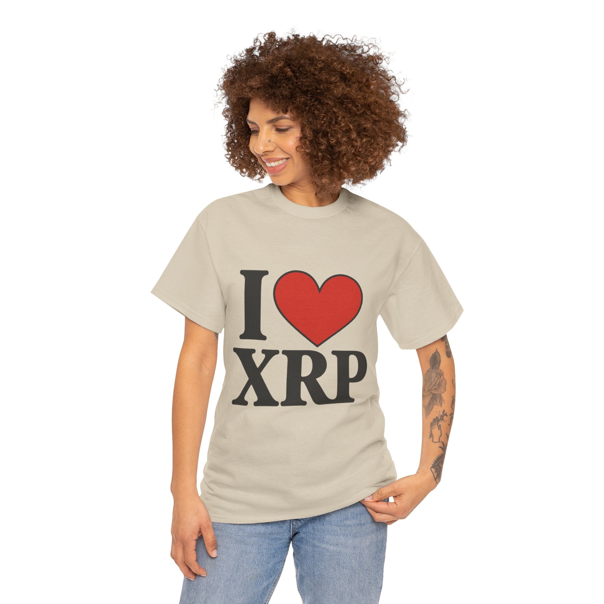 I  XRP T-Shirt — Crypto Enthusiast Ripple Tee