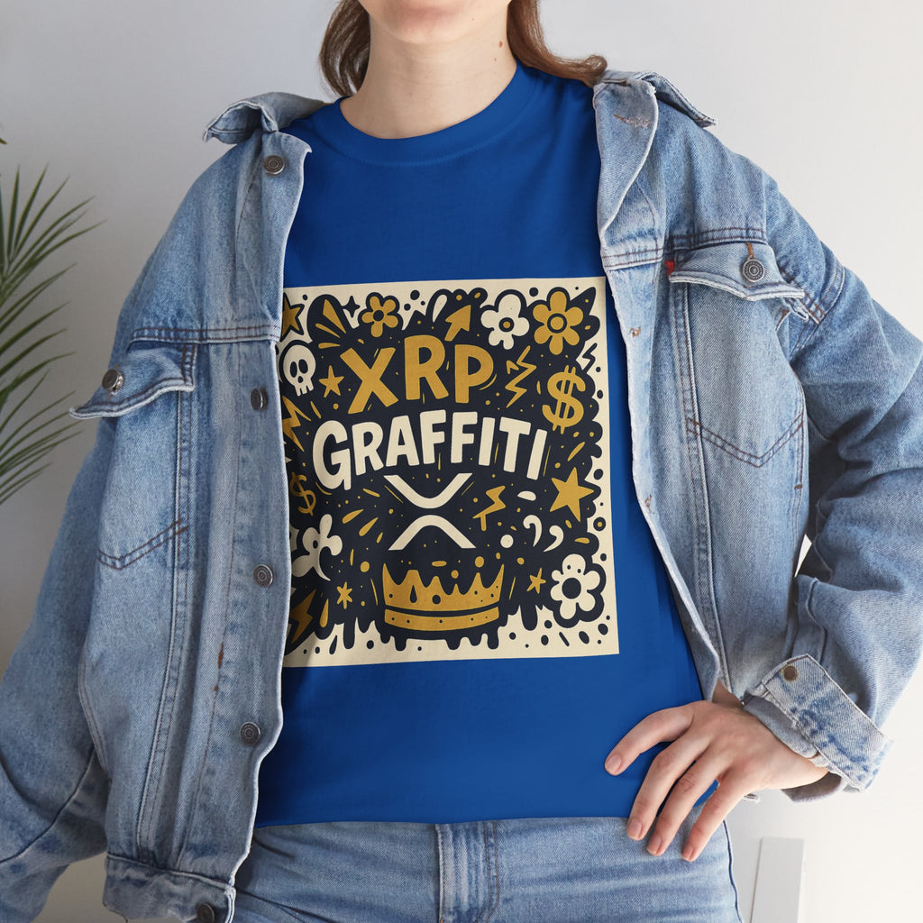 XRP Graffiti Tee — Crypto Street Art T-Shirt