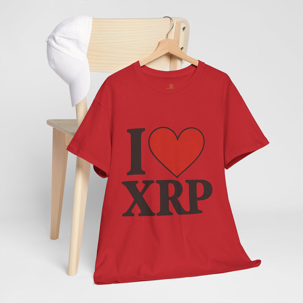 I  XRP T-Shirt — Crypto Enthusiast Ripple Tee