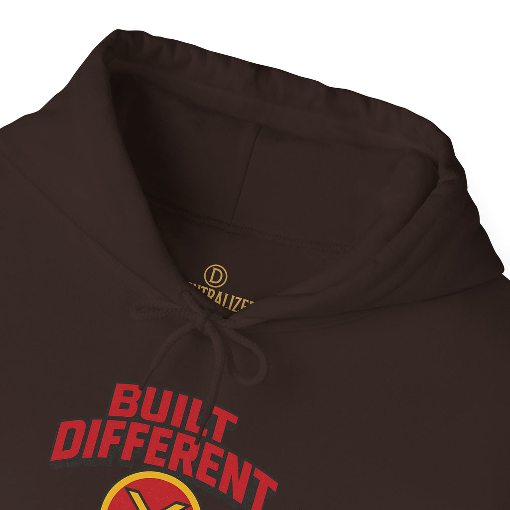 Built Different Hoodie - "Since 2012" Retro Logo Pullover