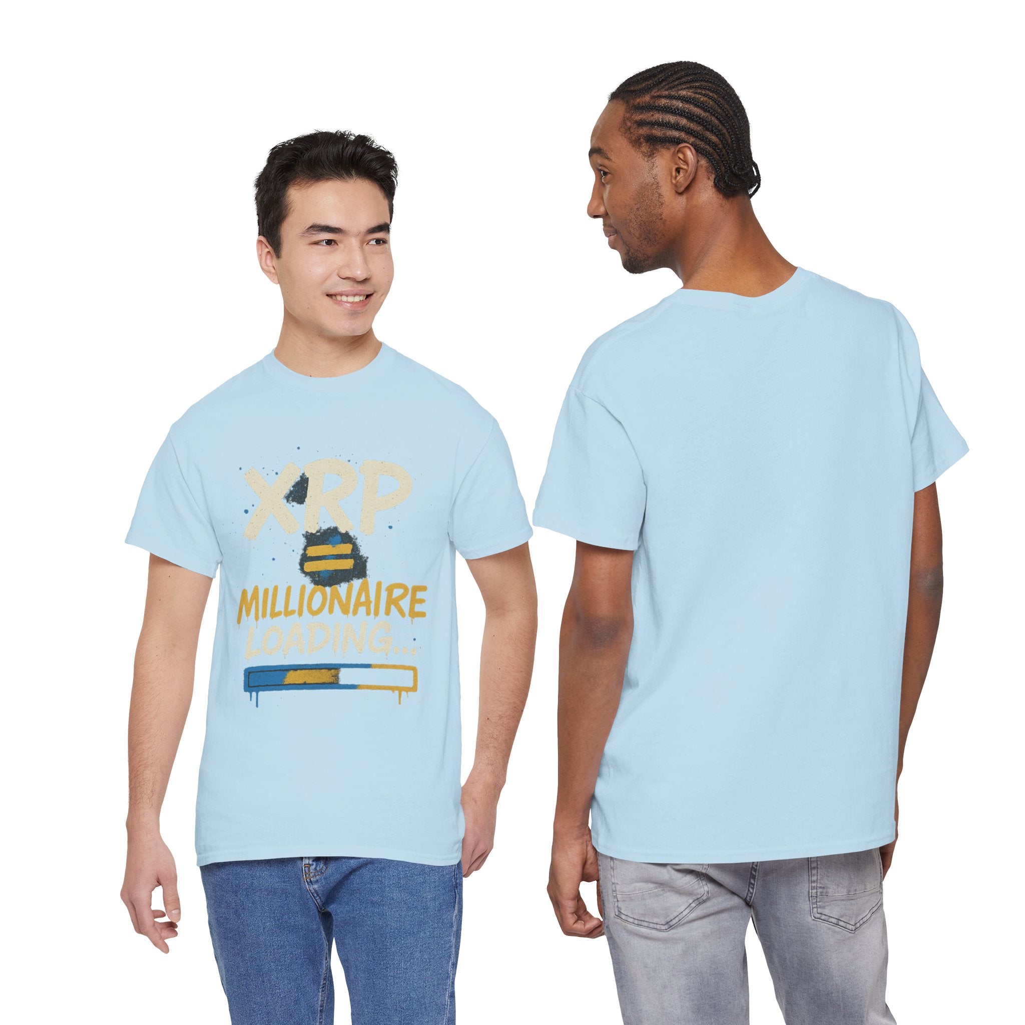 XRP Millionaire Loading T-Shirt — Crypto Investor Progress Tee